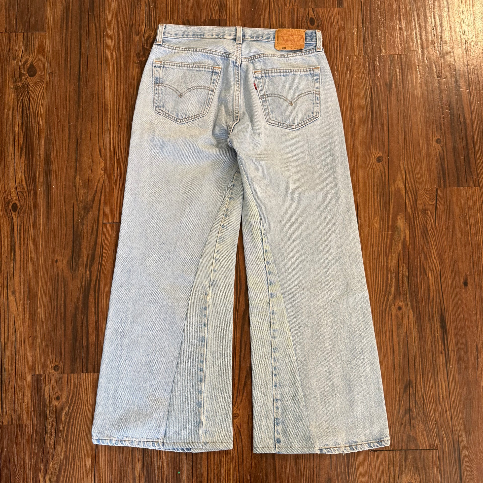 Vintage Levi's Yellow Star Knee Jeans