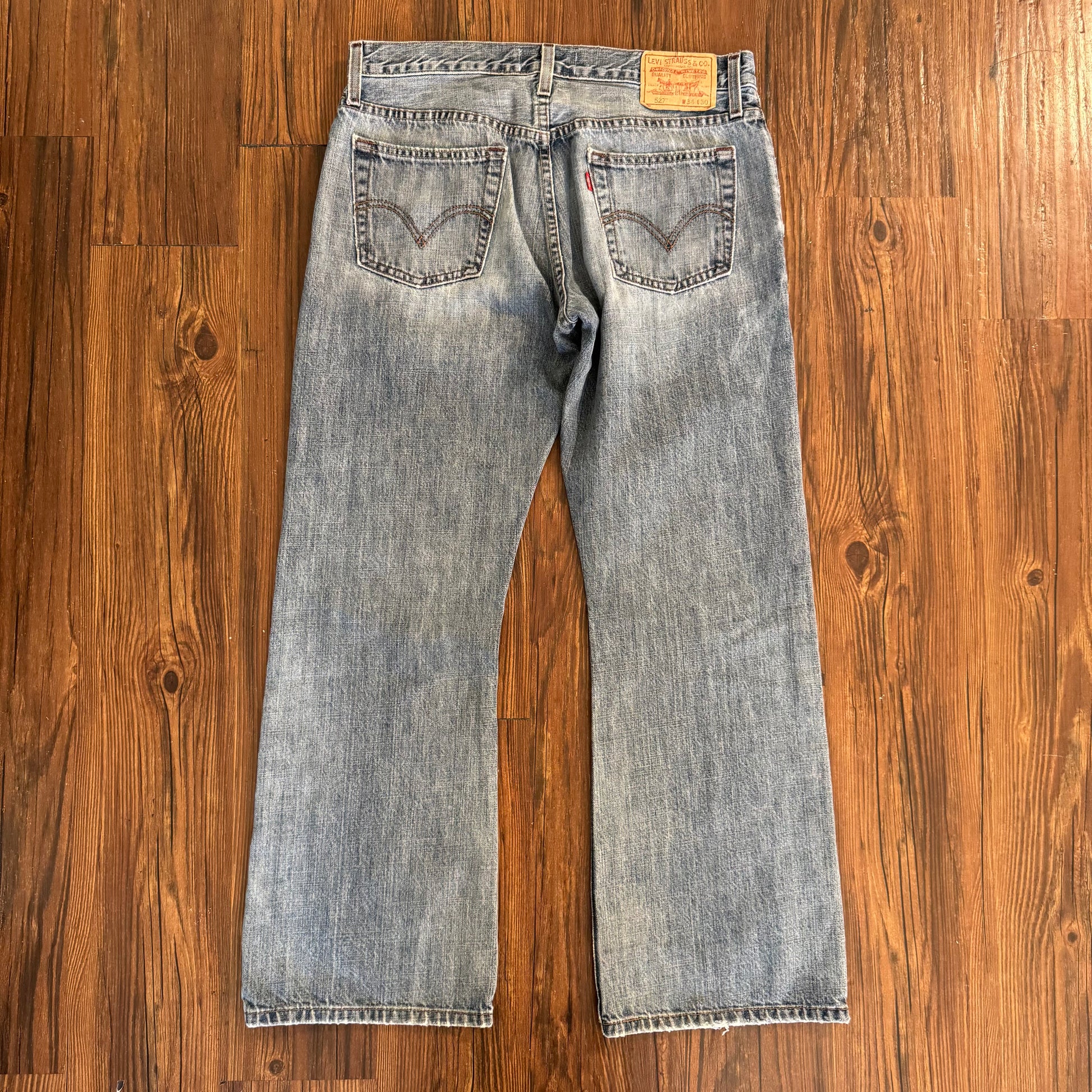 Vintage Levi's Yellow Star Knee Jeans
