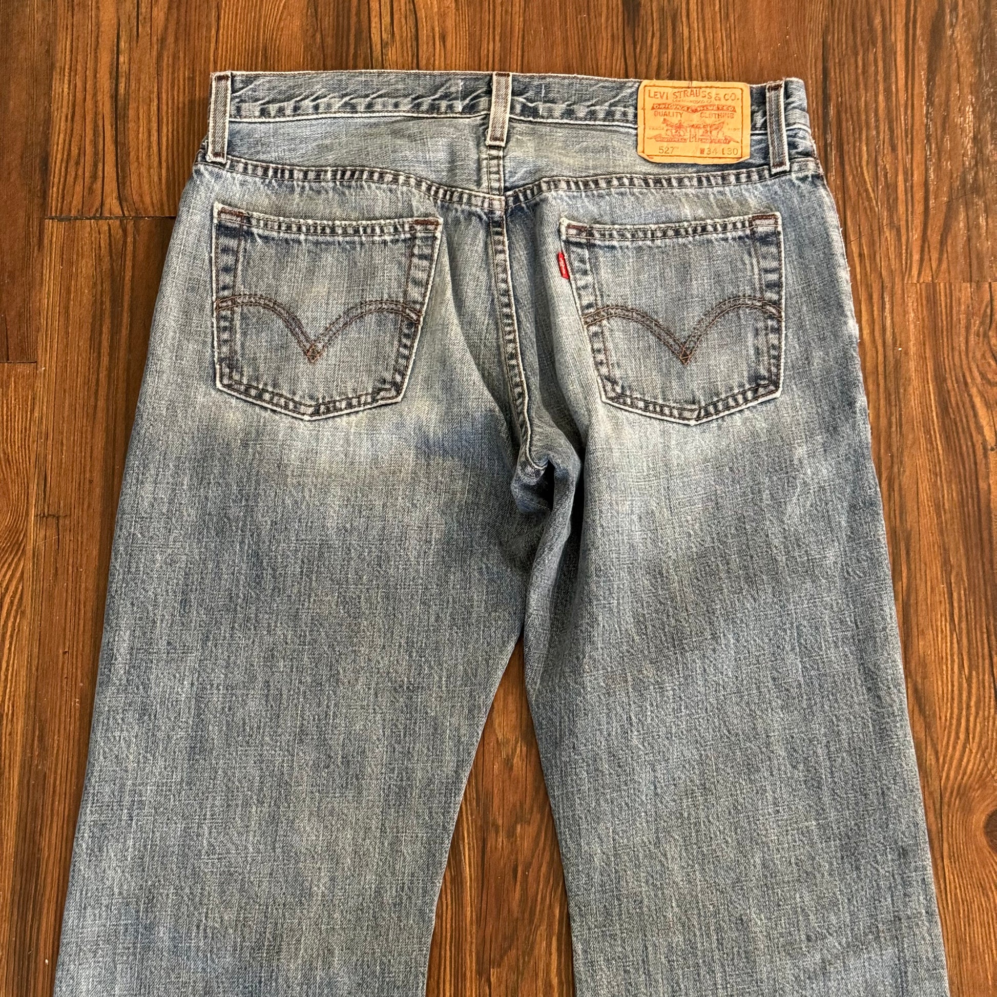 Vintage Levi's Yellow Star Knee Jeans