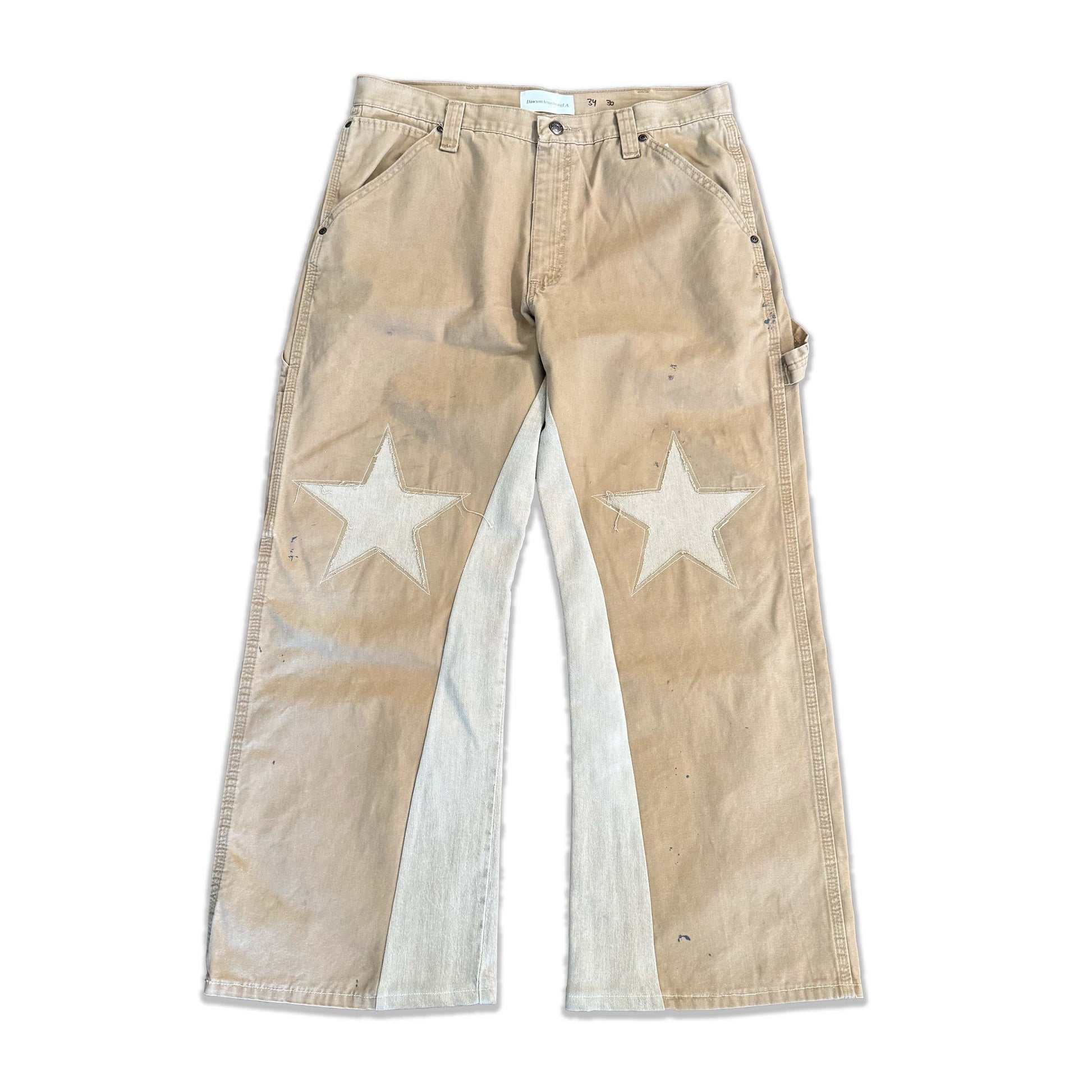 Vintage Carpenter Star Knee Pants