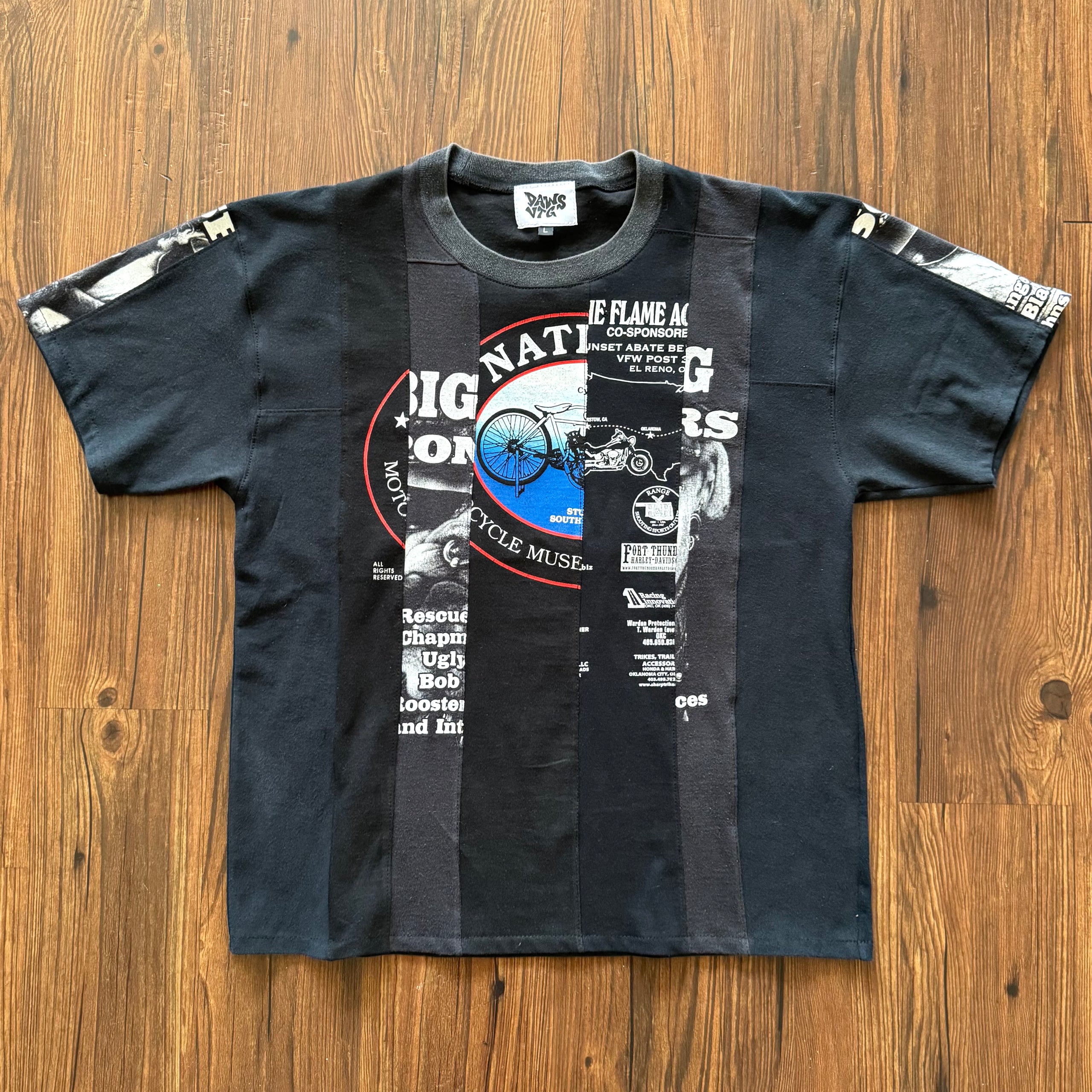 Motorcycle Split T-Shirt (Large)