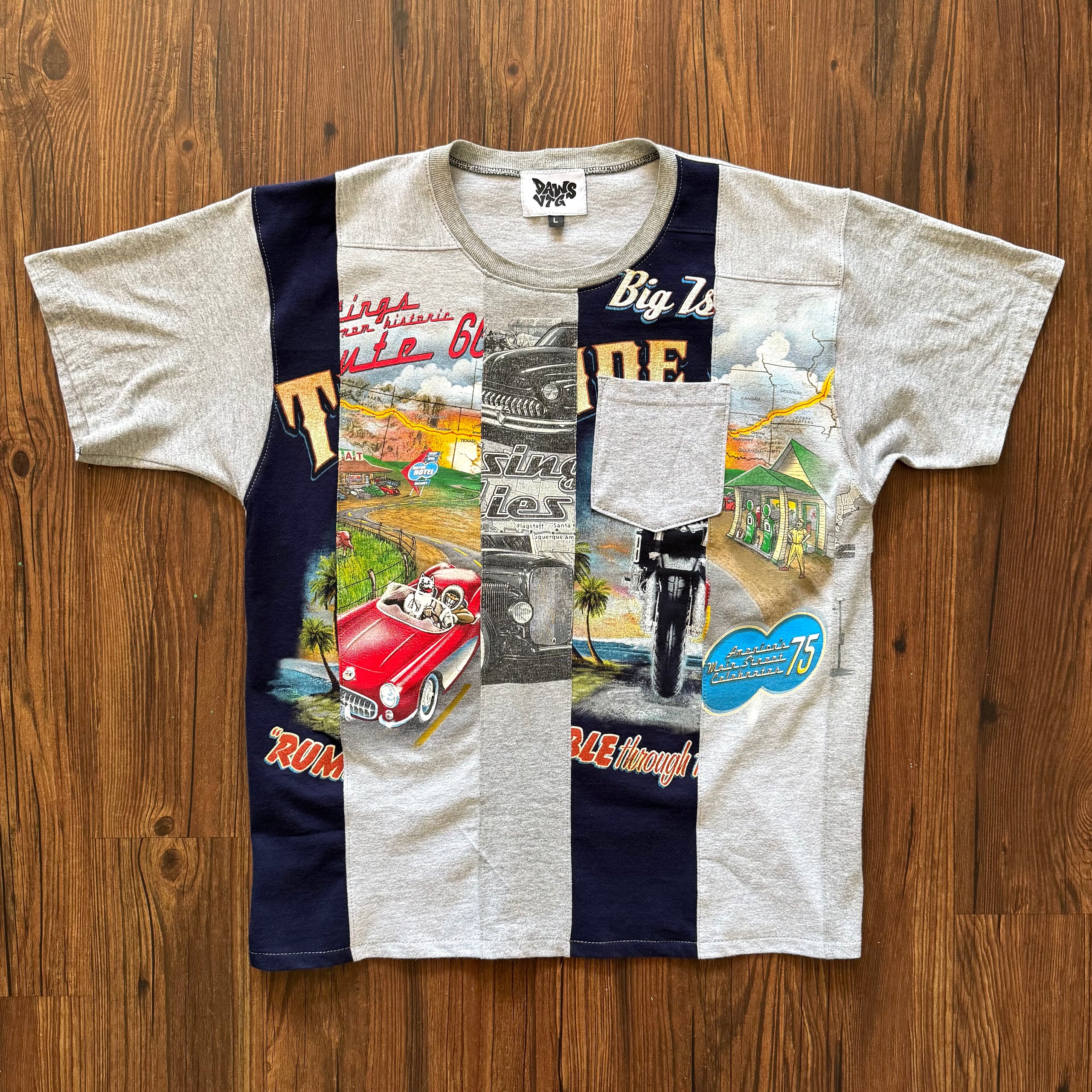 Cars Deconstructed Pocket T Shirt (Large)