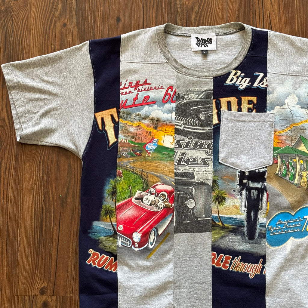 Cars Deconstructed Pocket T Shirt (Large)