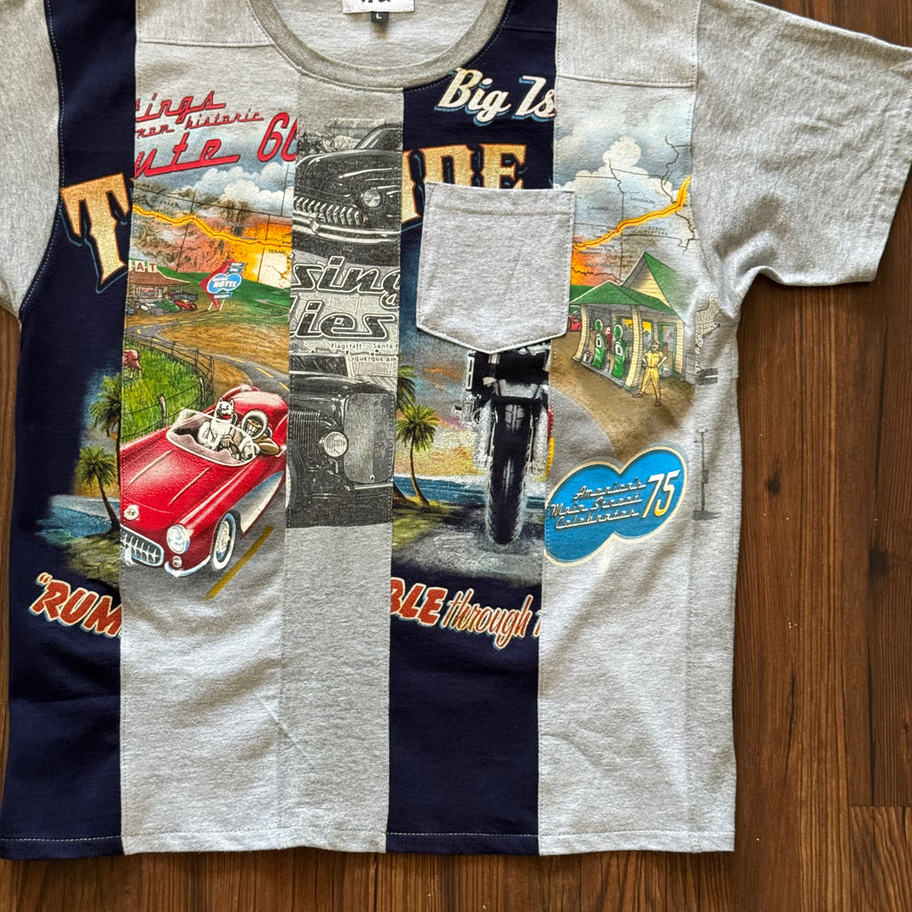 Cars Deconstructed Pocket T Shirt (Large)