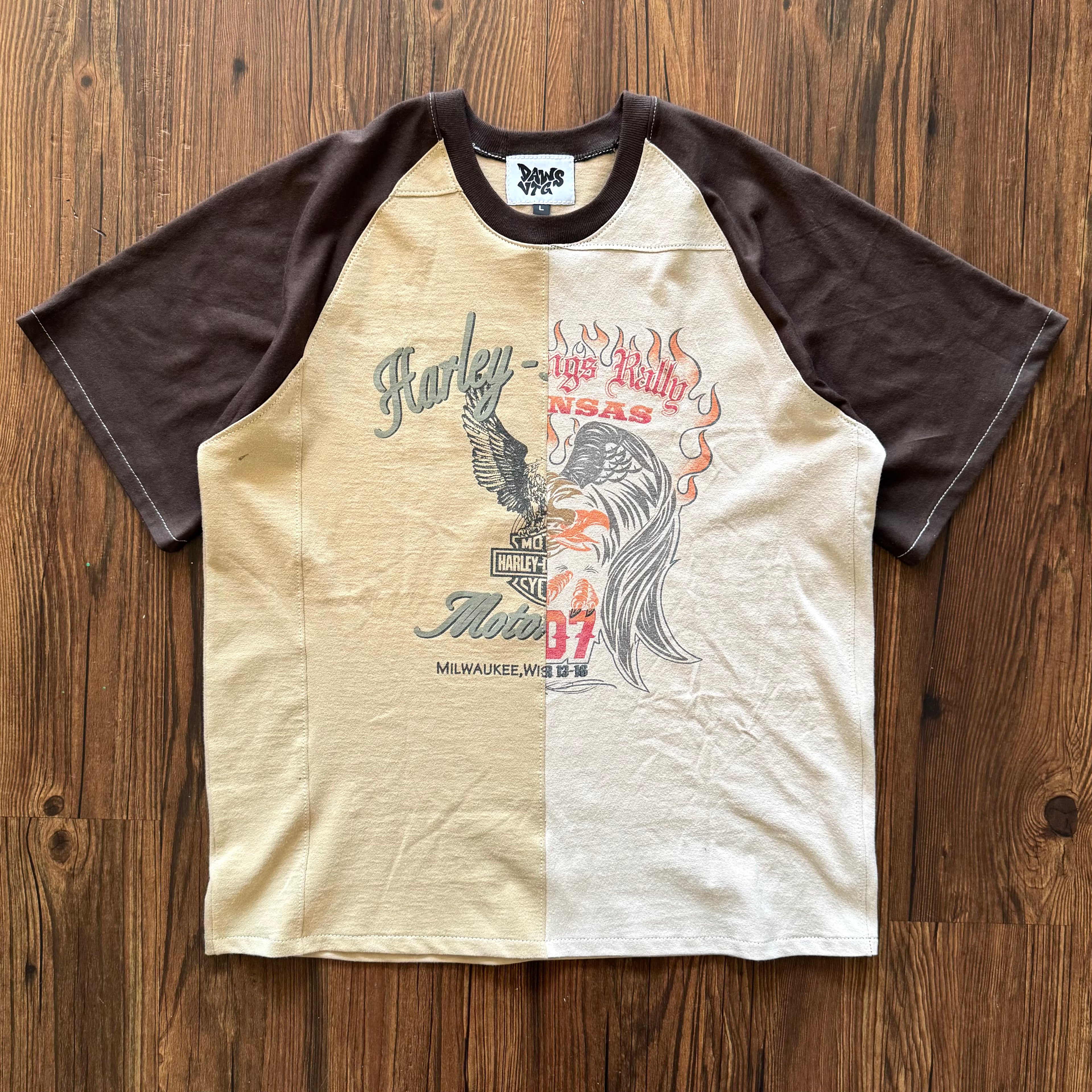 Harley Deconstructed Split Shirt (Large)