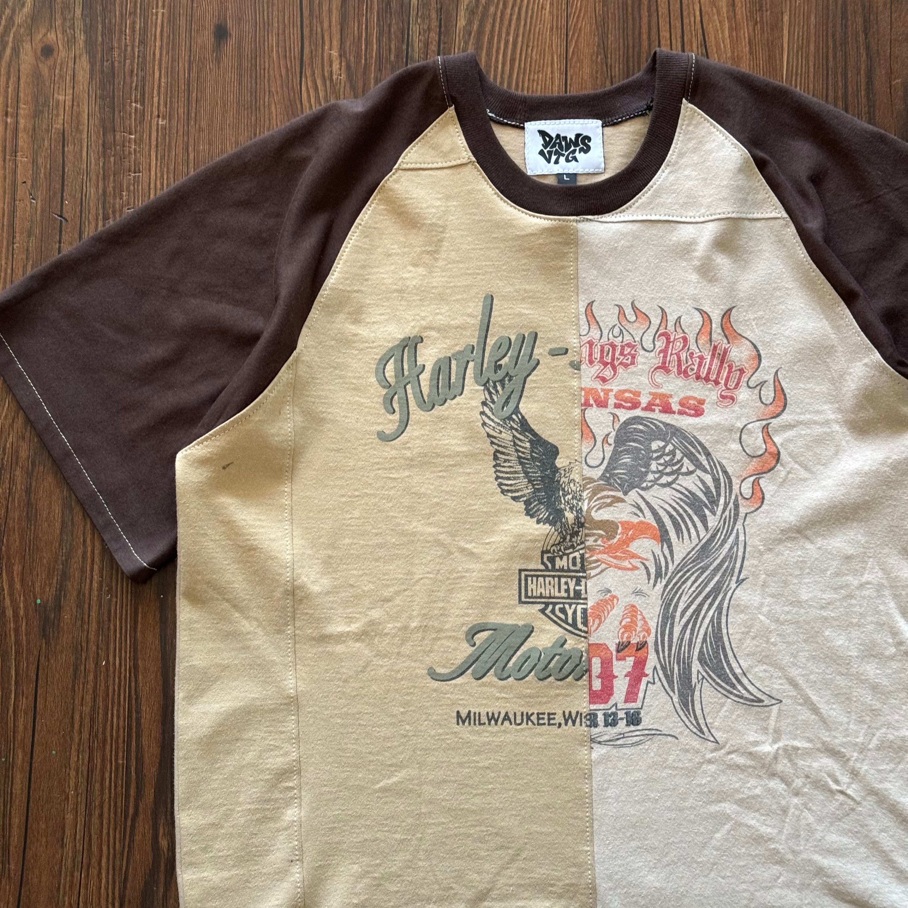 Harley Deconstructed Split Shirt (Large)