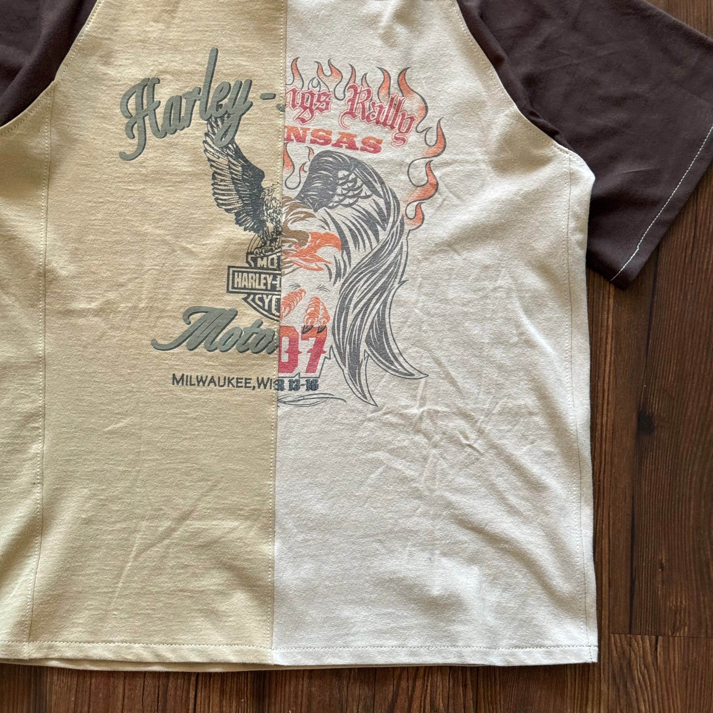 Harley Deconstructed Split Shirt (Large)