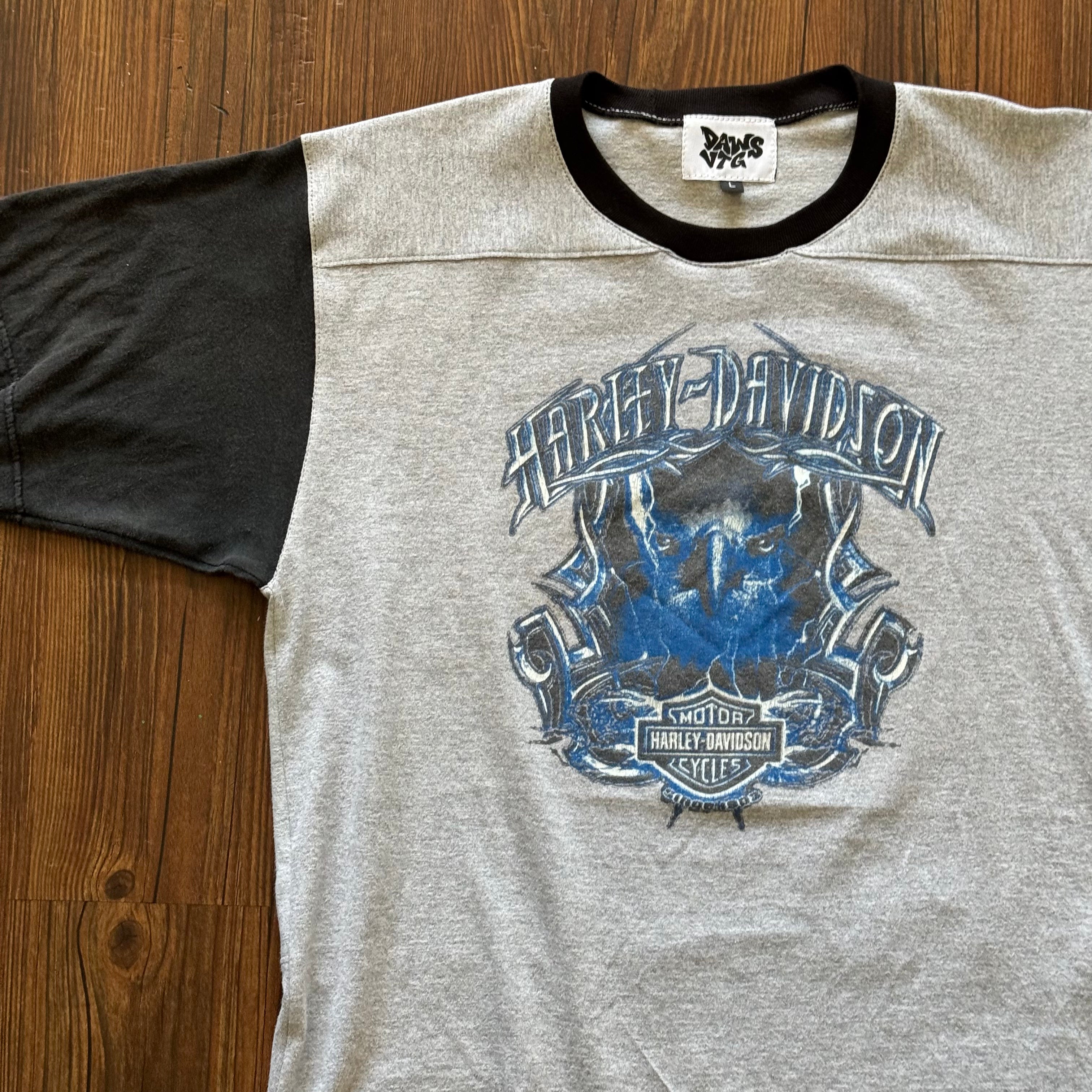 Repaired Eagle Harley Shirt (Large)