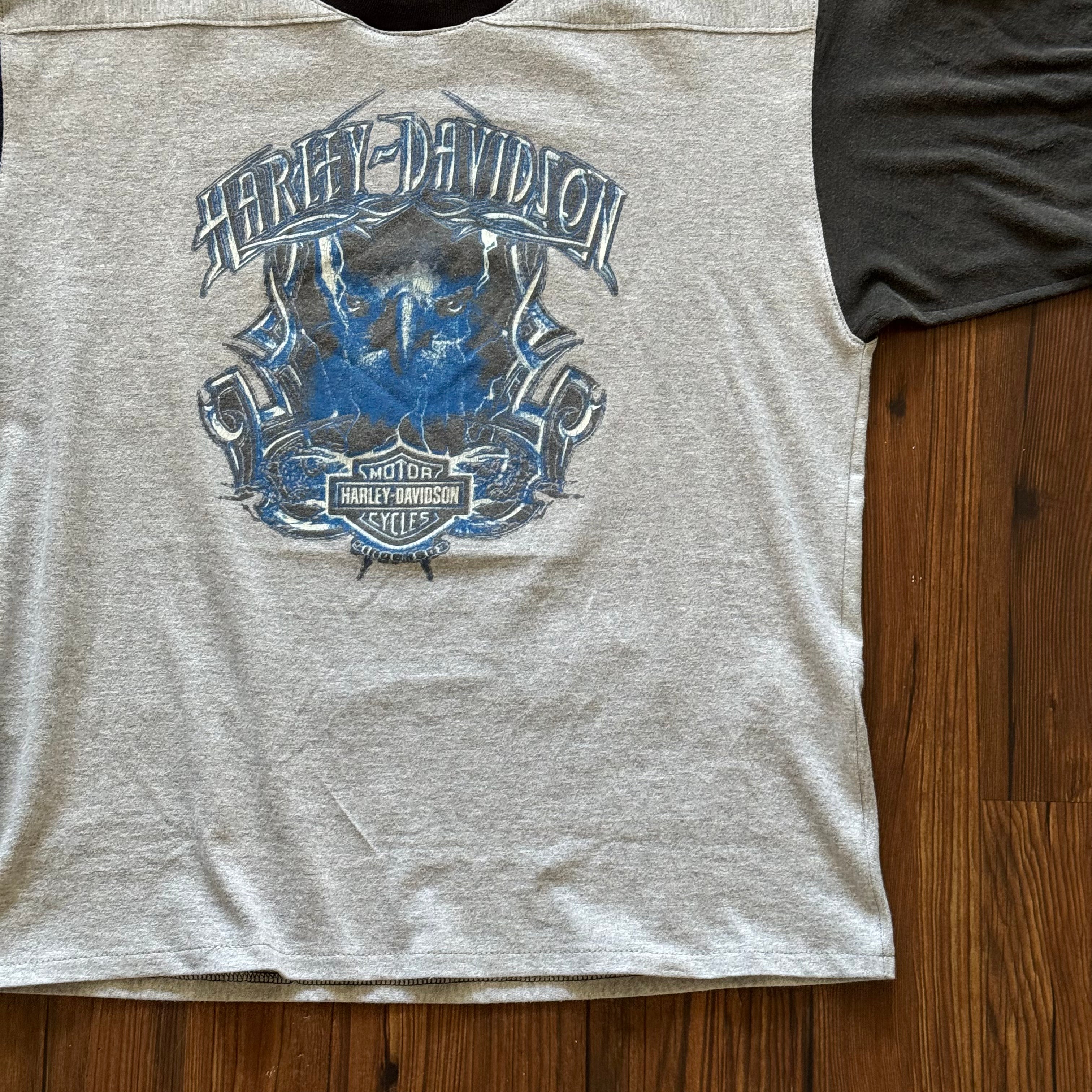 Repaired Eagle Harley Shirt (Large)