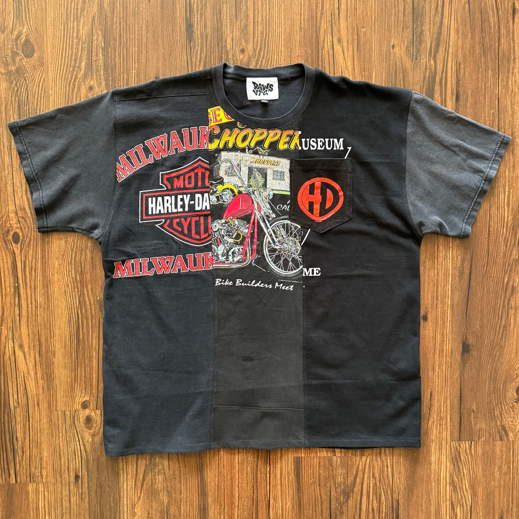 Harley Deconstructed Pocket T Shirt (XL)