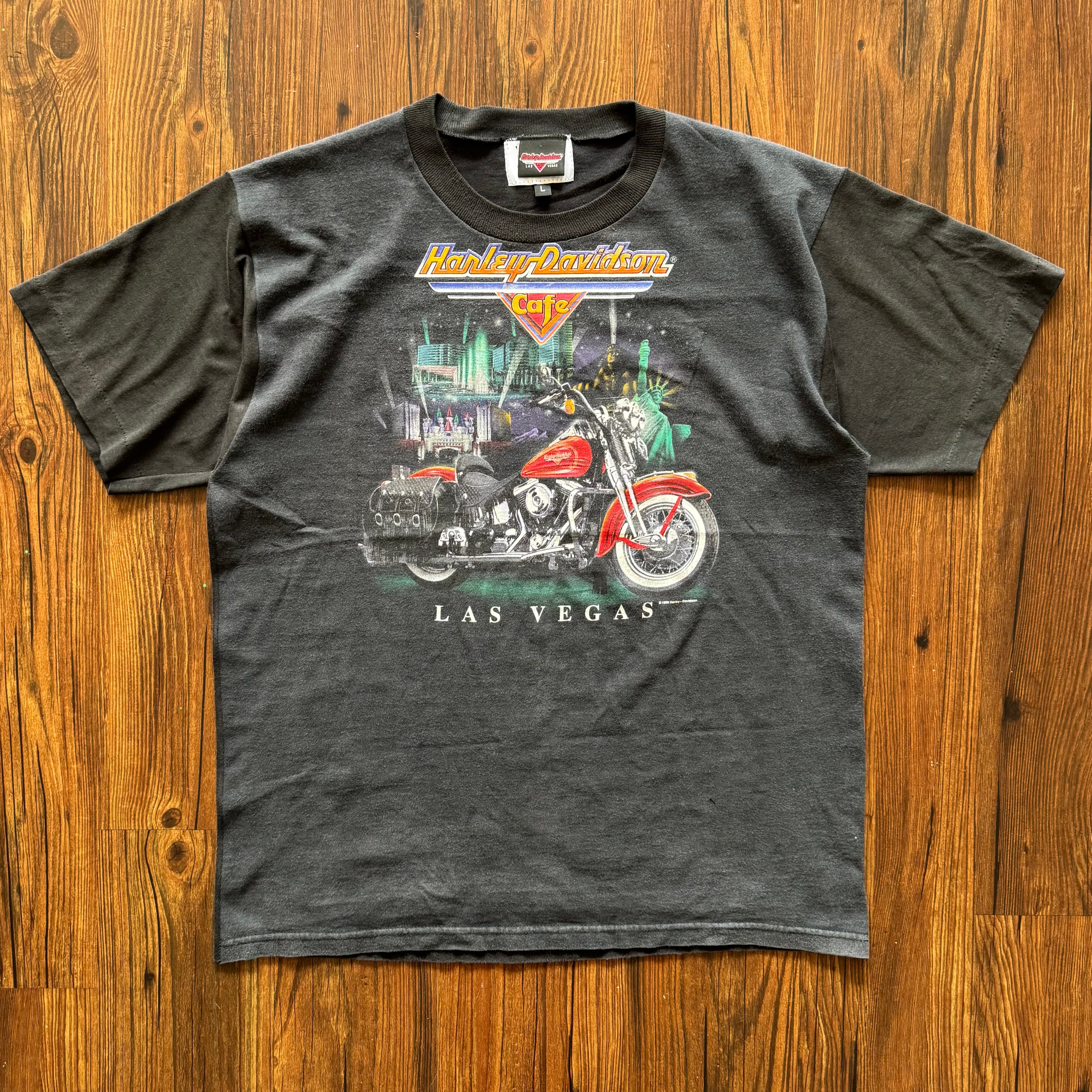 Repaired Harley Cafe Shirt (Large)