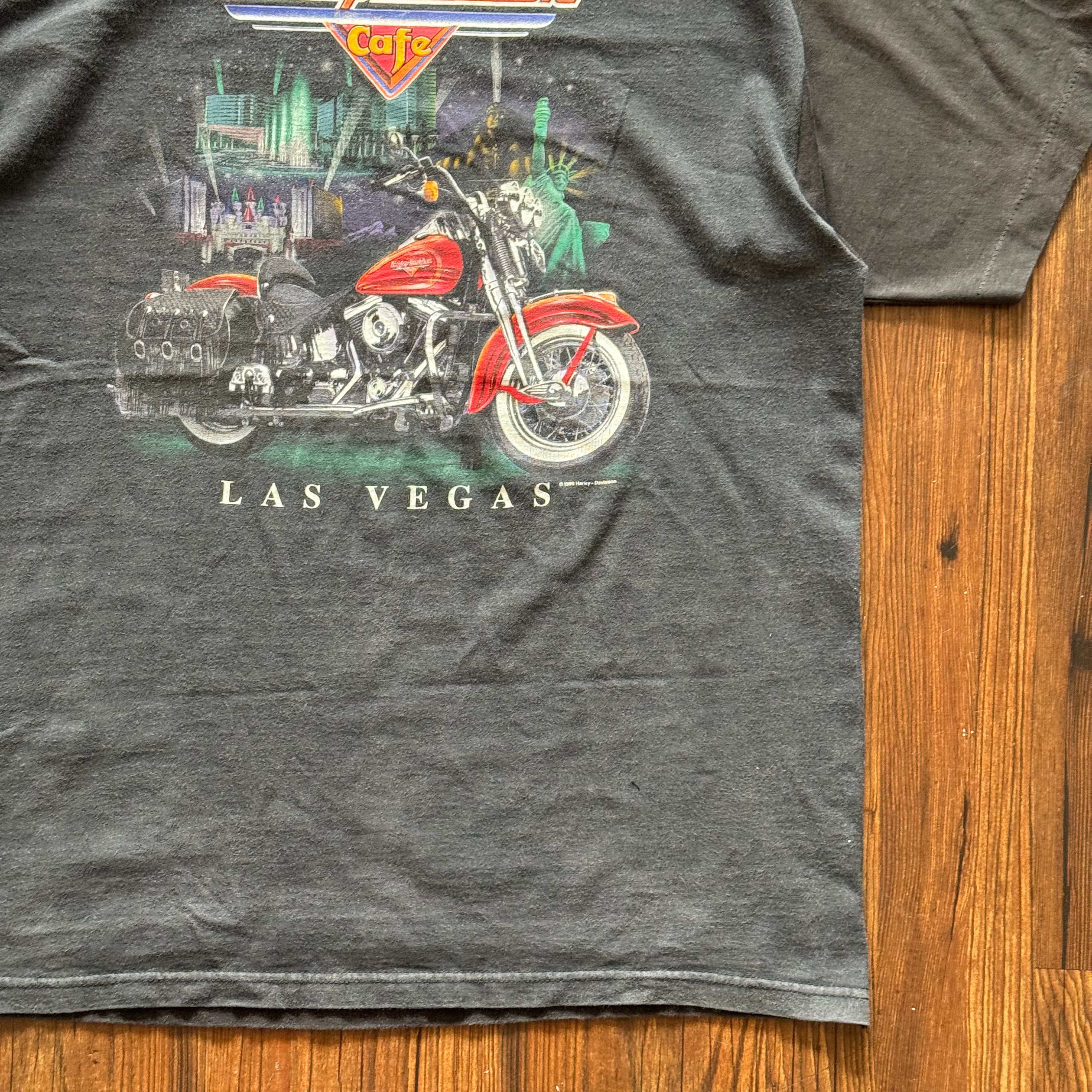 Repaired Harley Cafe Shirt (Large)