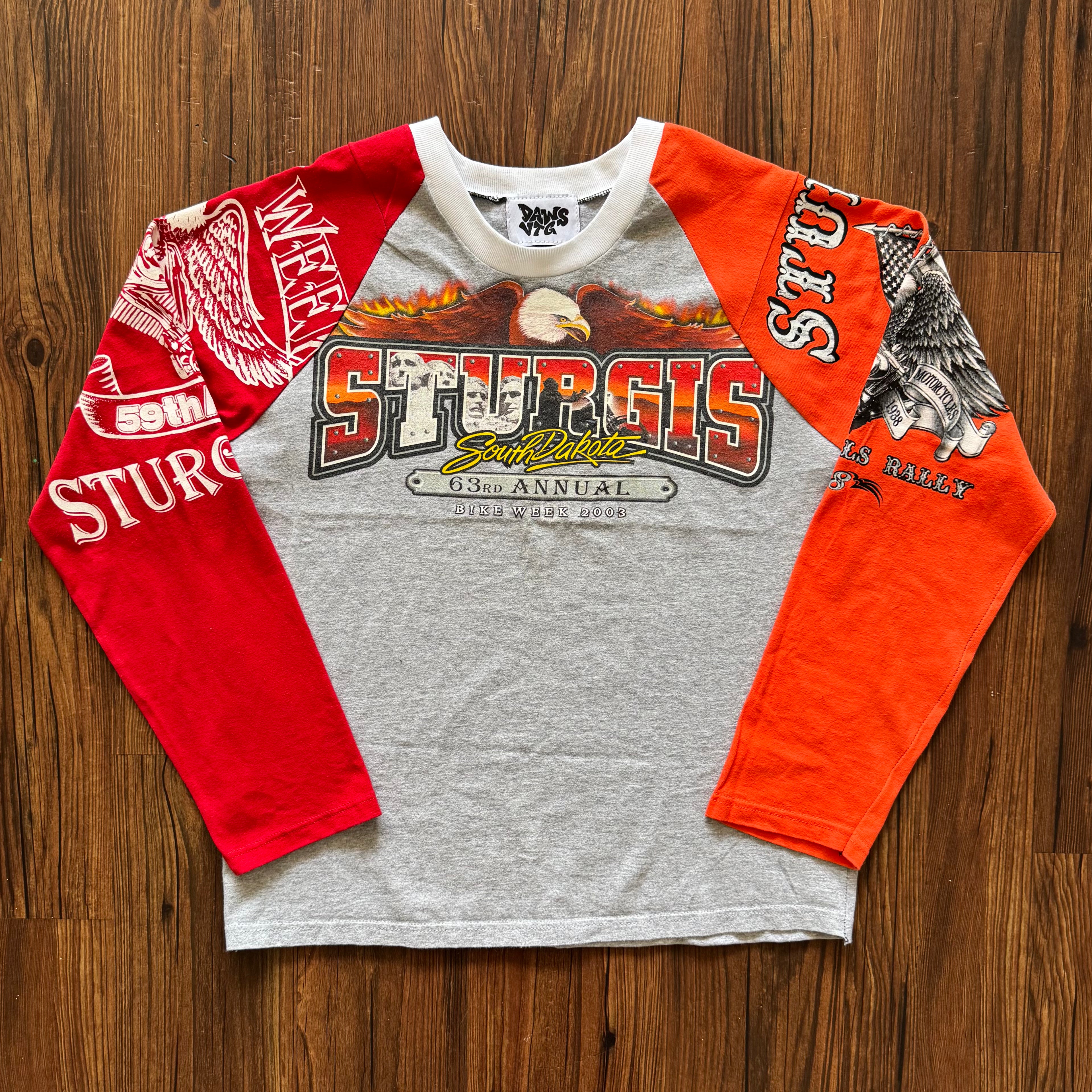 Sturgis Motorcycle Deconstructed Shirt (Medium)