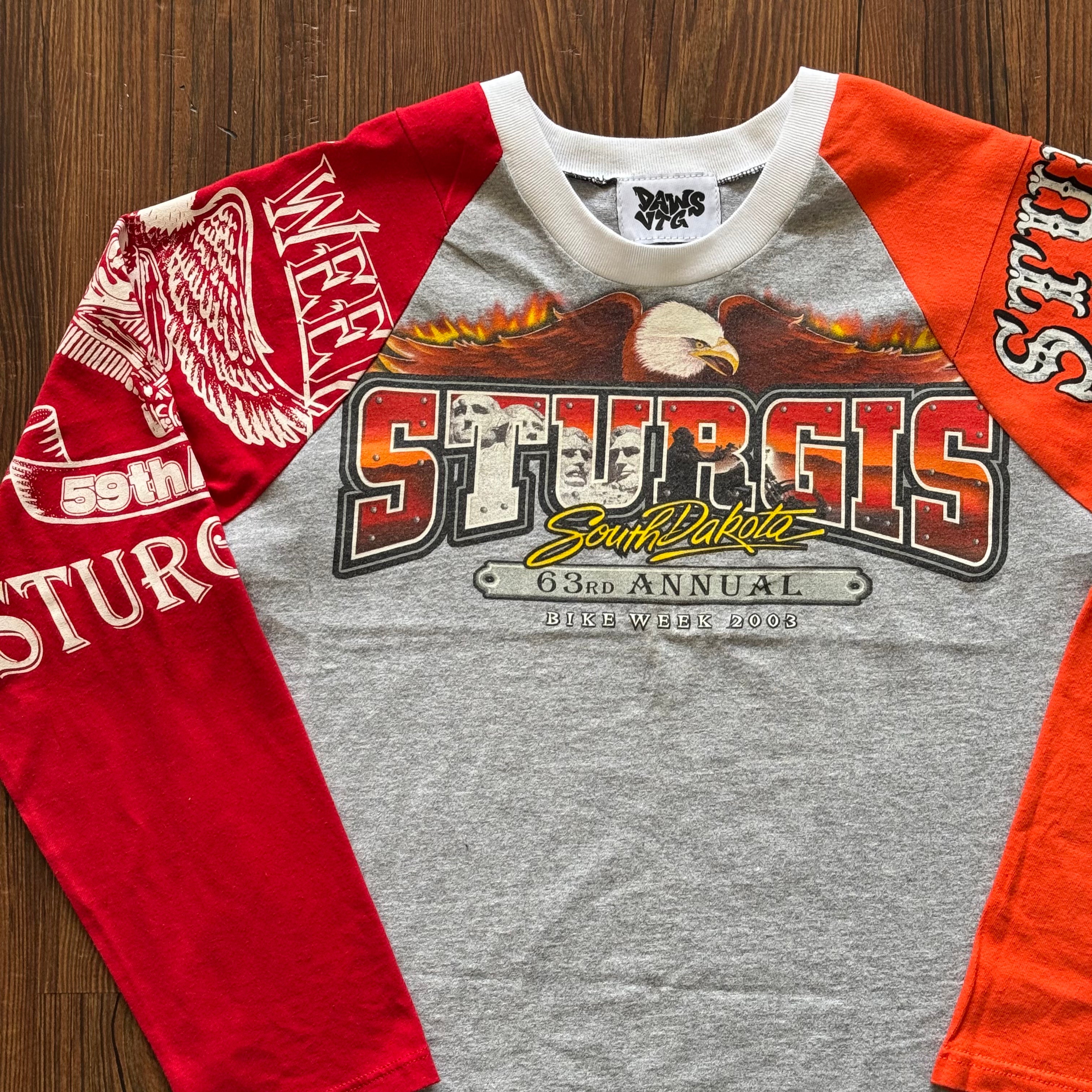 Sturgis Motorcycle Deconstructed Shirt (Medium)