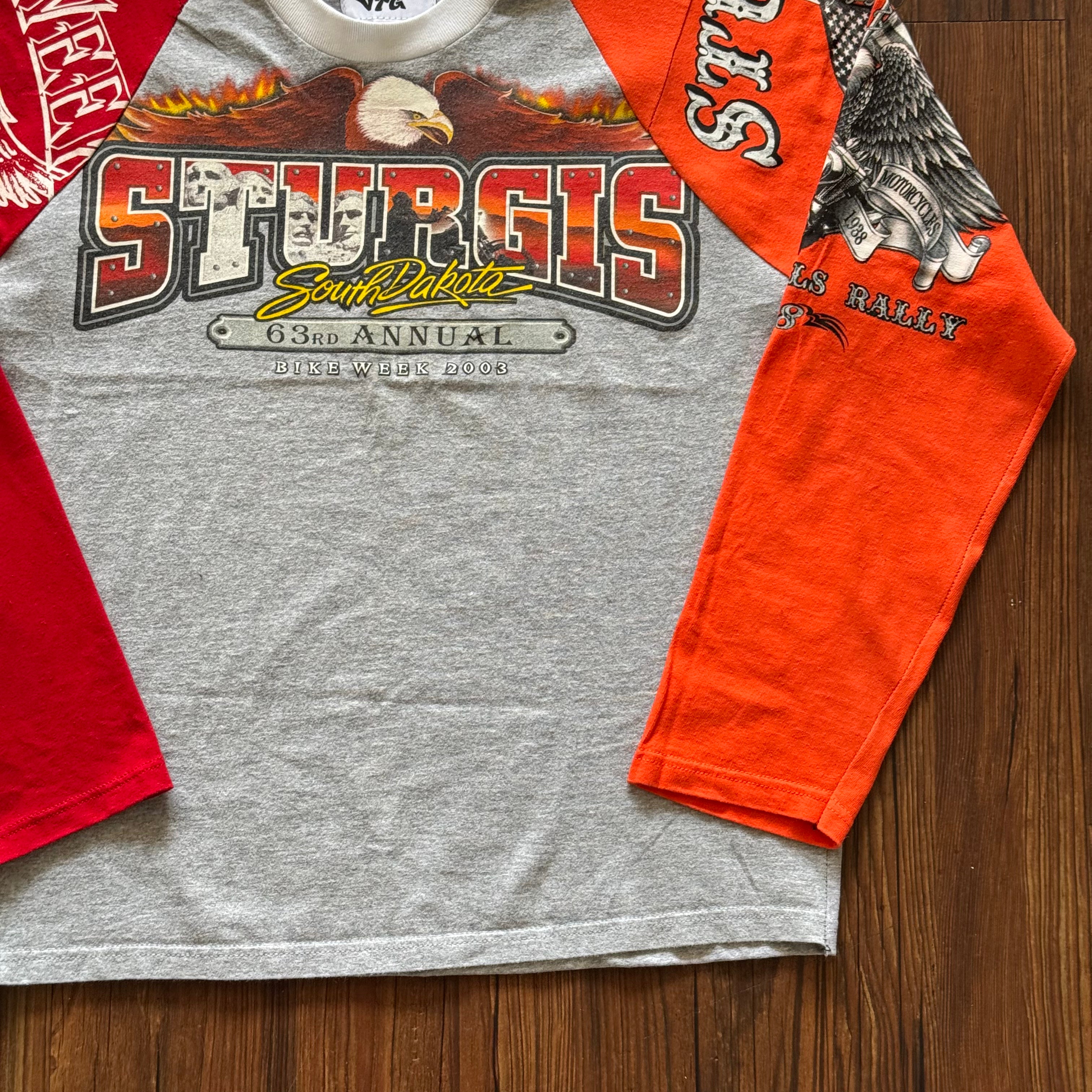 Sturgis Motorcycle Deconstructed Shirt (Medium)
