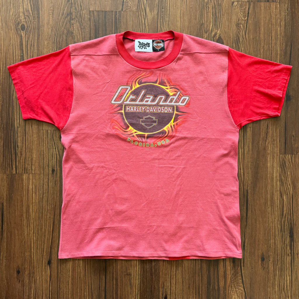 Repaired Red Harley Shirt (Large)