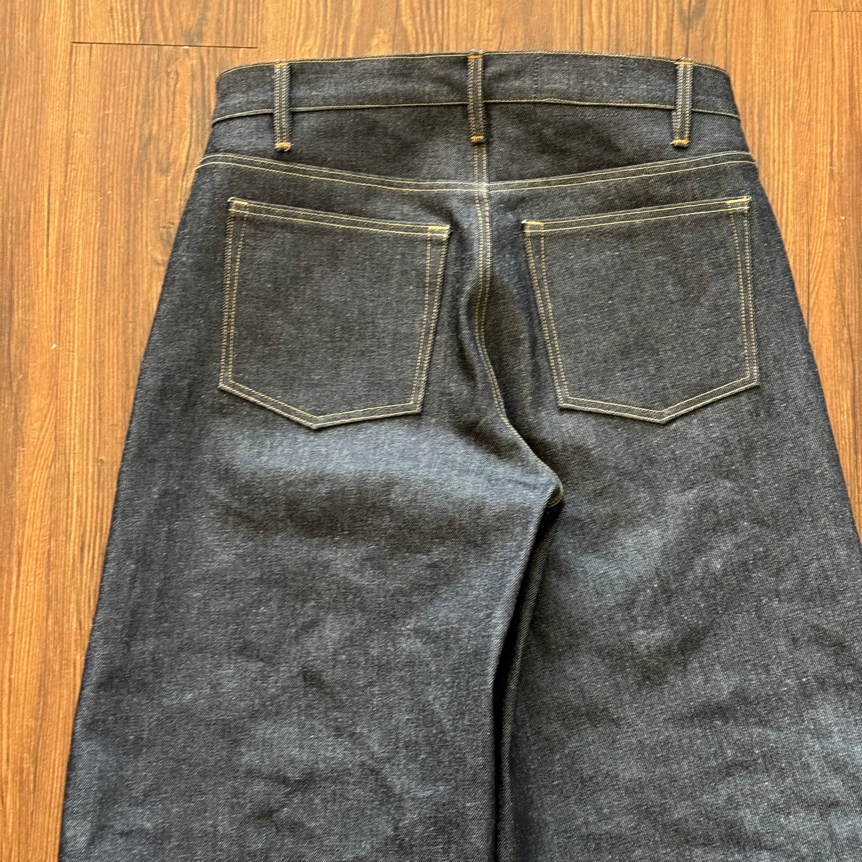 Double Sided Striped Denim Shorts (Size 33)
