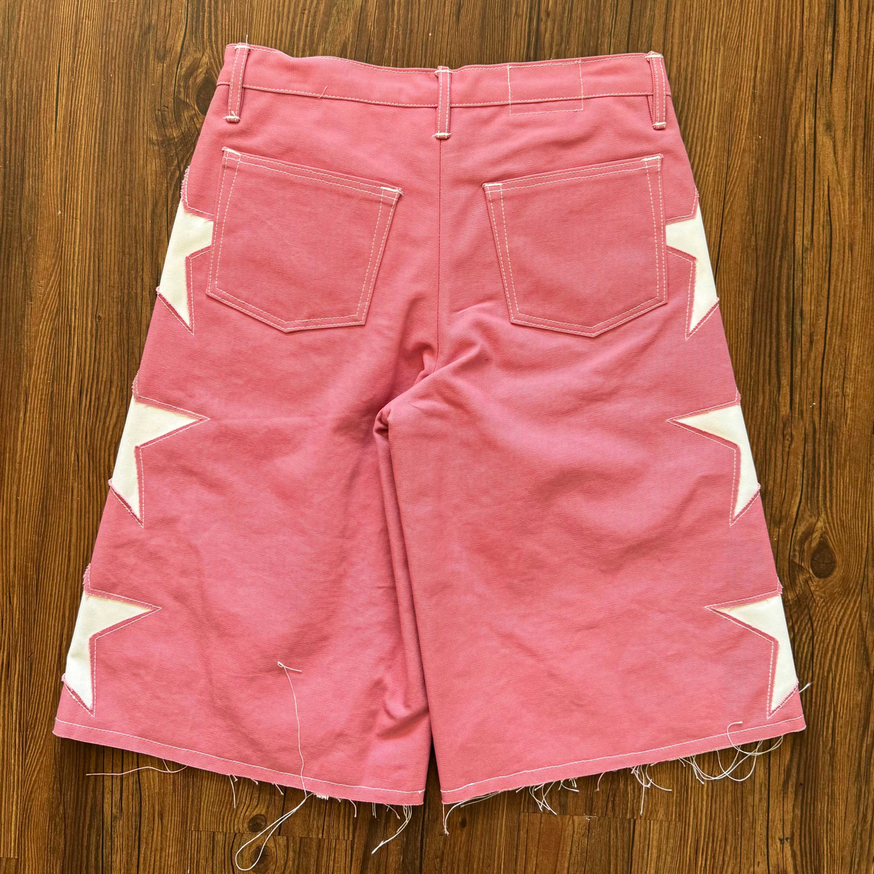 "Stars On This Side" Pink Shorts (Size 32)