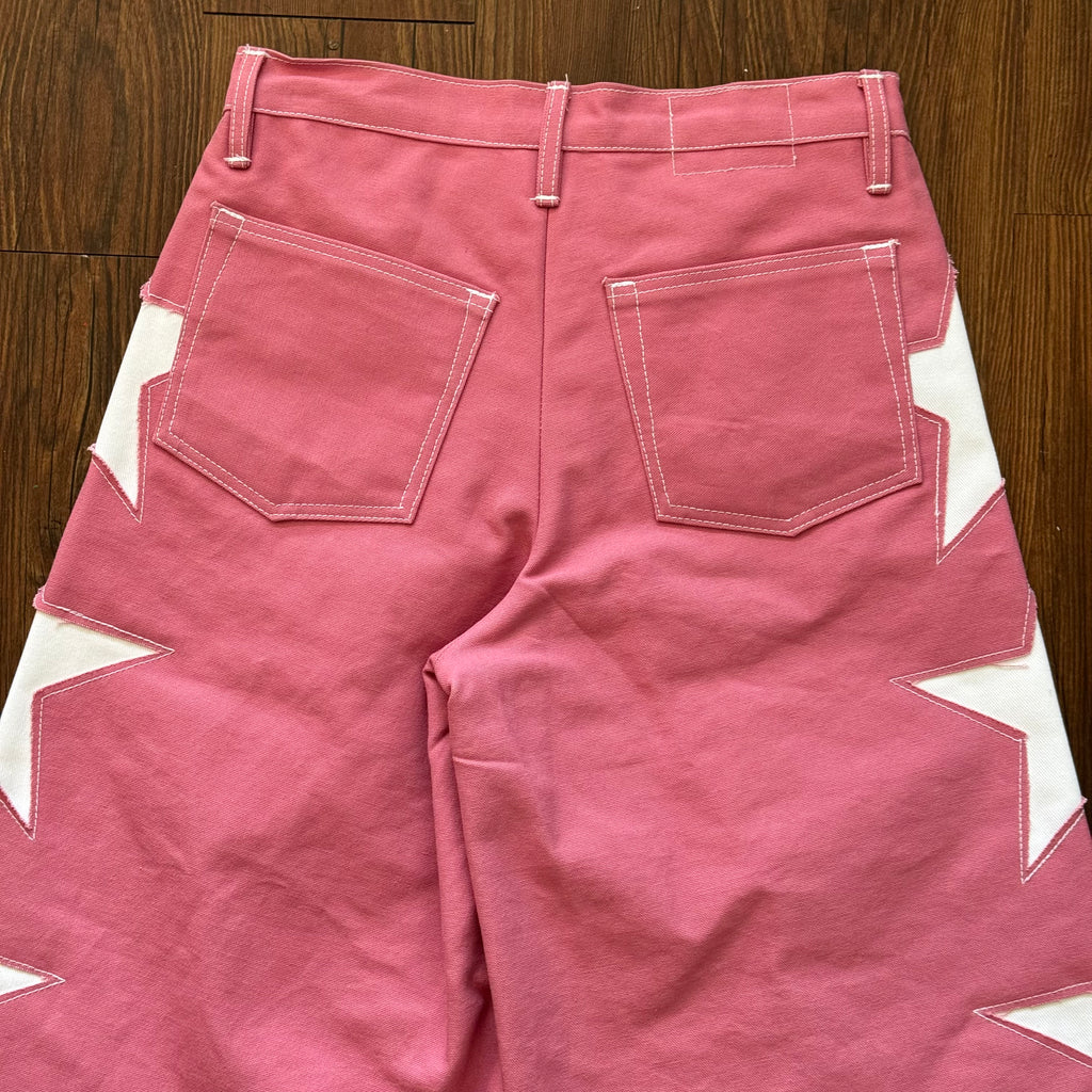 "Stars On This Side" Pink Shorts (Size 30)
