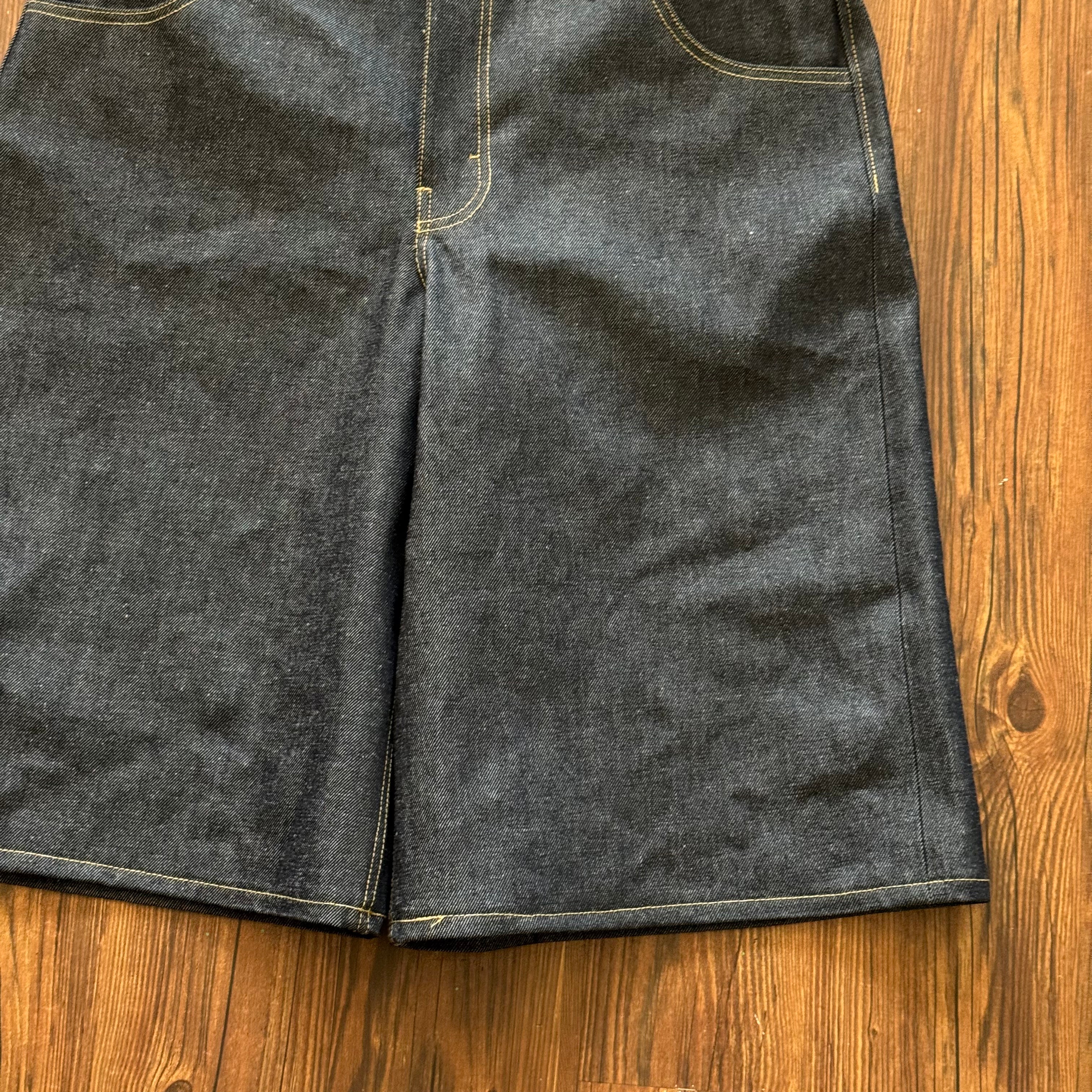 Raw Indigo Japanese Denim Jorts (Size 38)