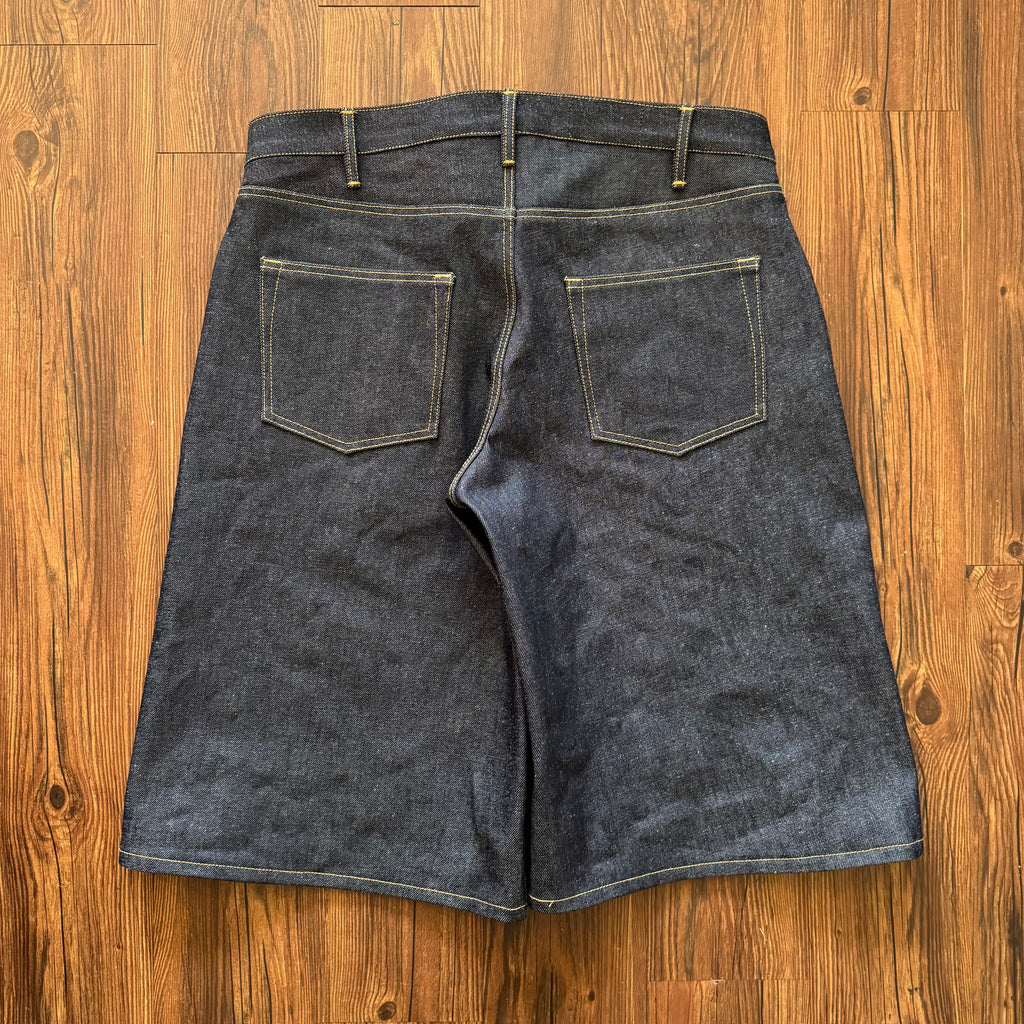 Raw Indigo Japanese Denim Jorts (Size 38)