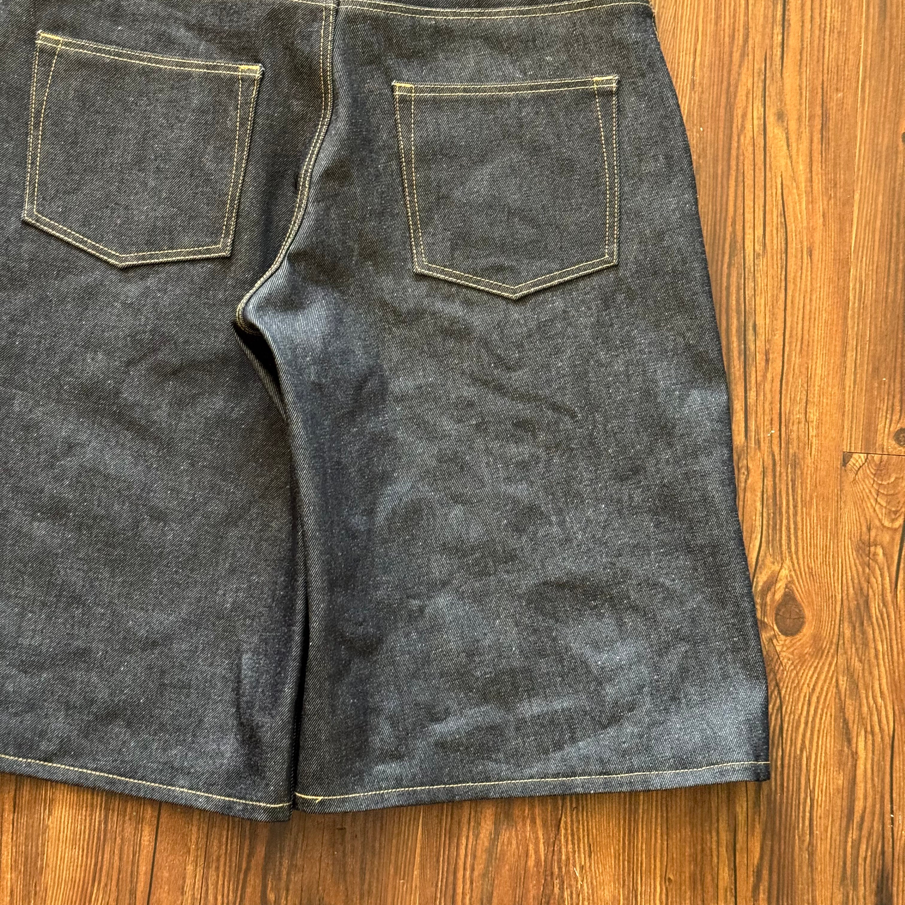 Raw Indigo Japanese Denim Jorts (Size 38)