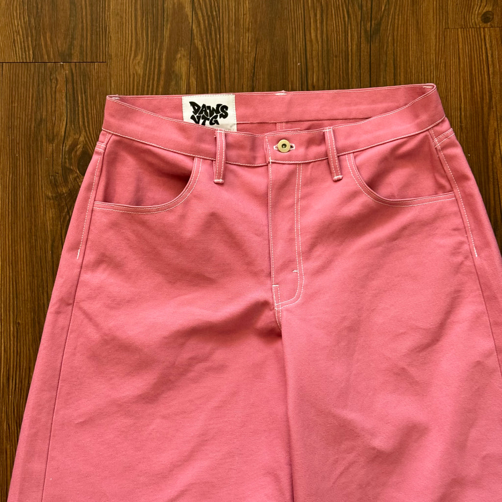 Pink Carhartt Canvas Oversized Jorts (Size 34)