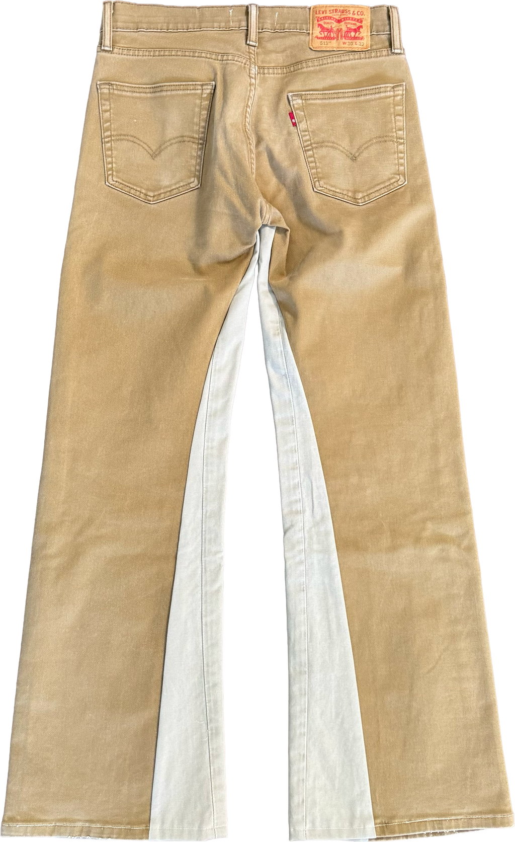 Khaki Star Knee Jeans