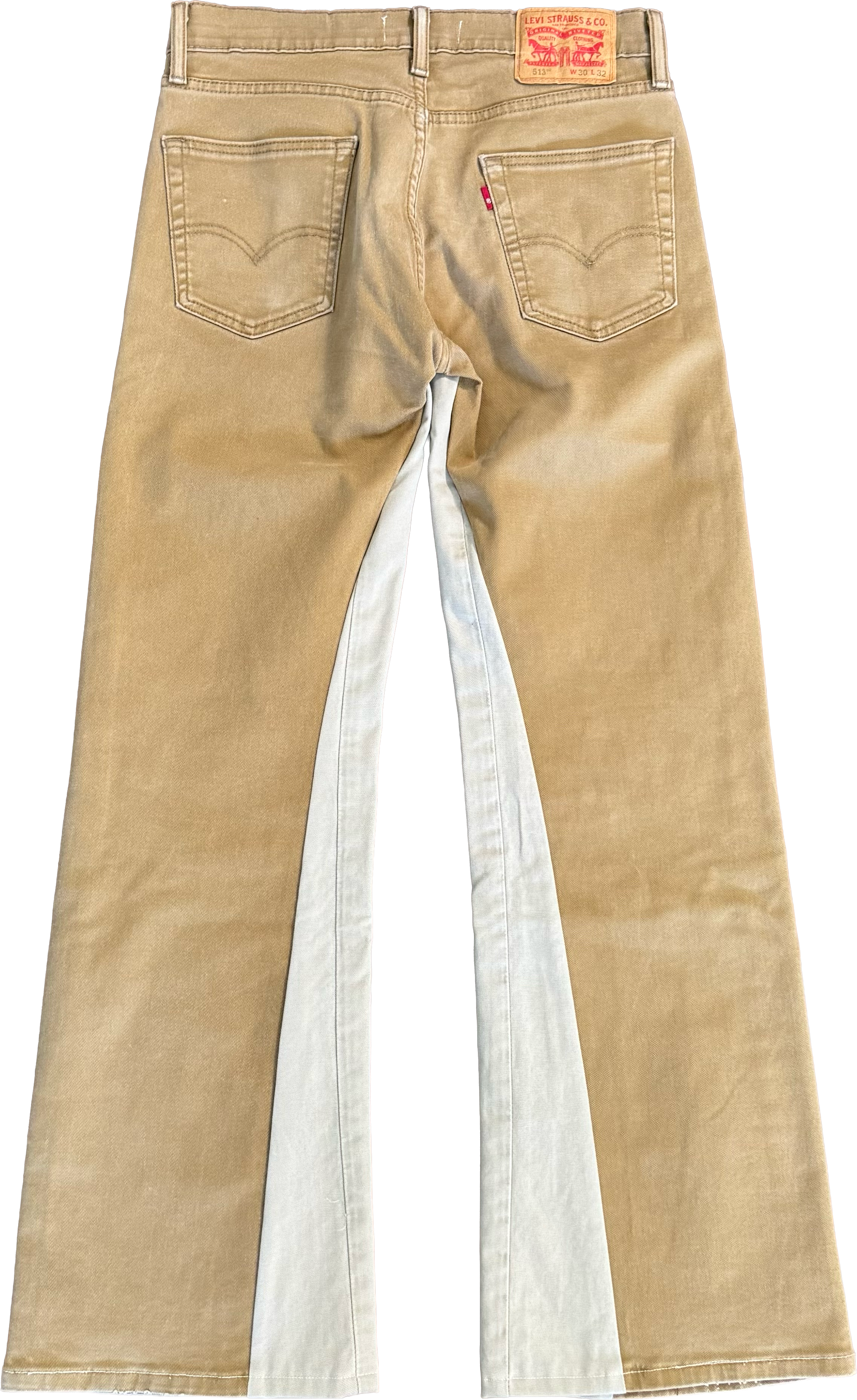 Khaki Star Knee Jeans