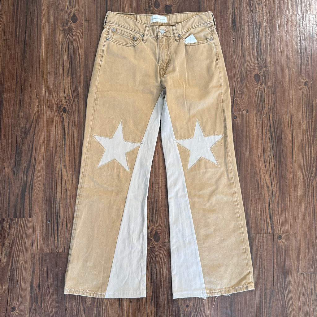 Levi's Khaki Star Knee Pants