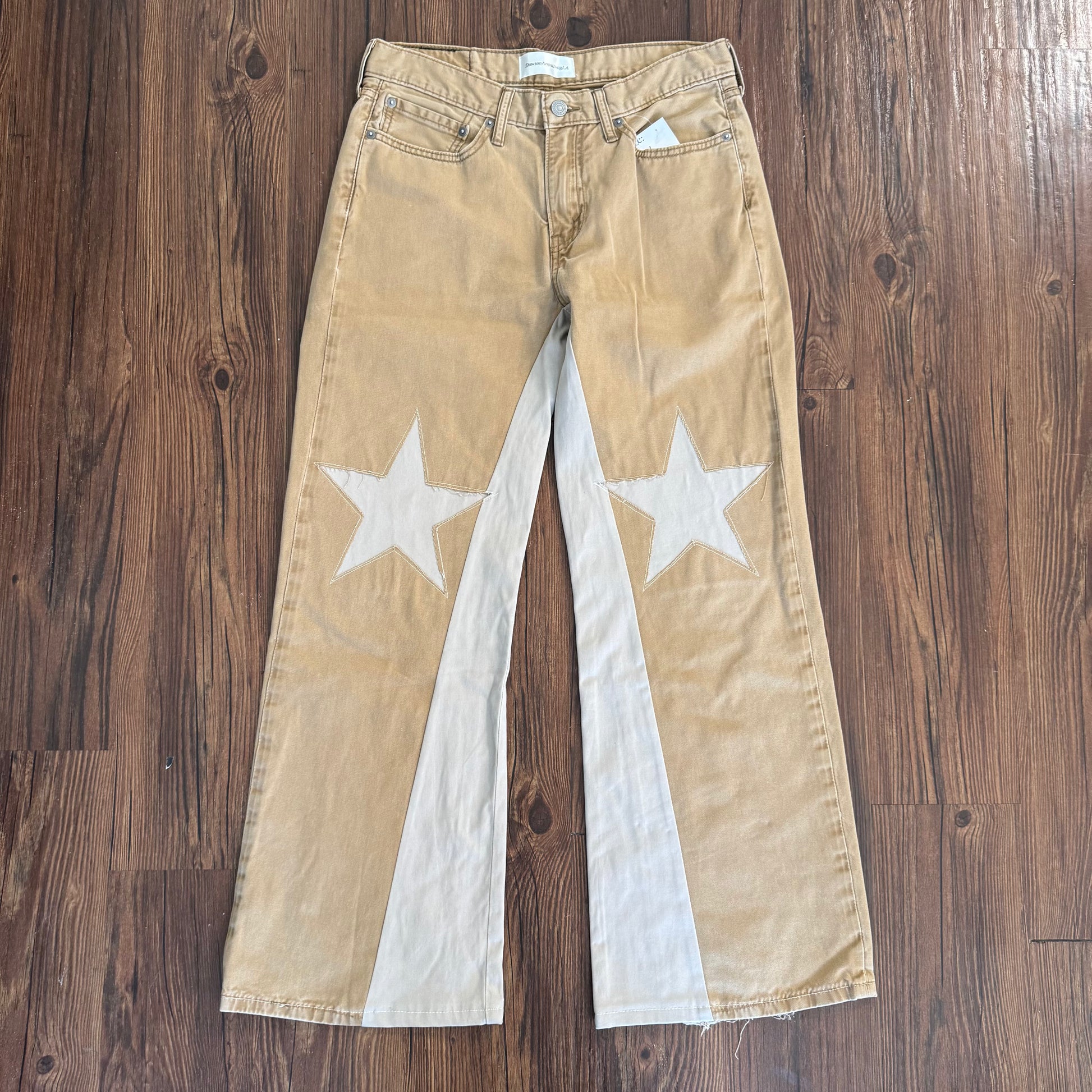 Levi's Khaki Star Knee Pants