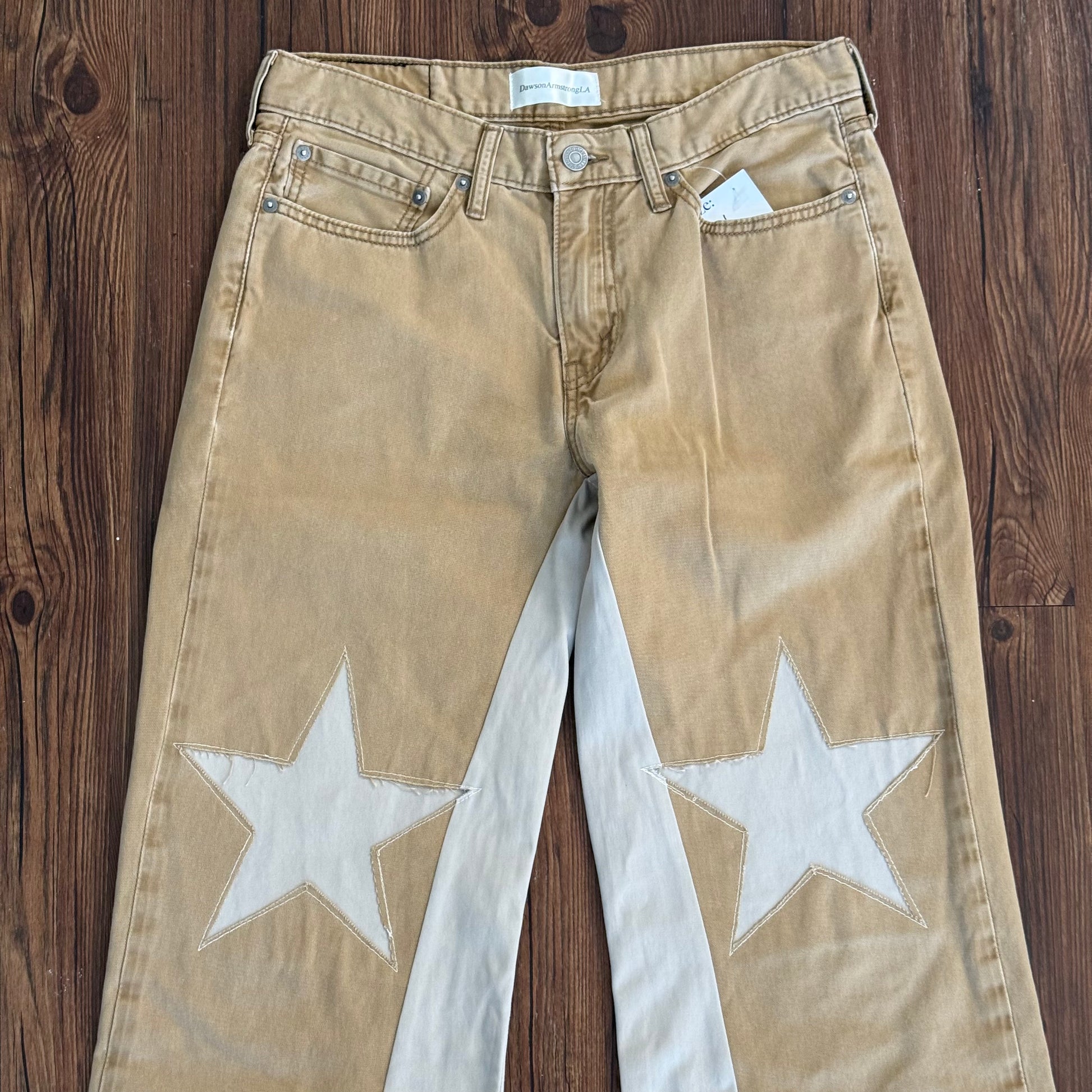 Levi's Khaki Star Knee Pants