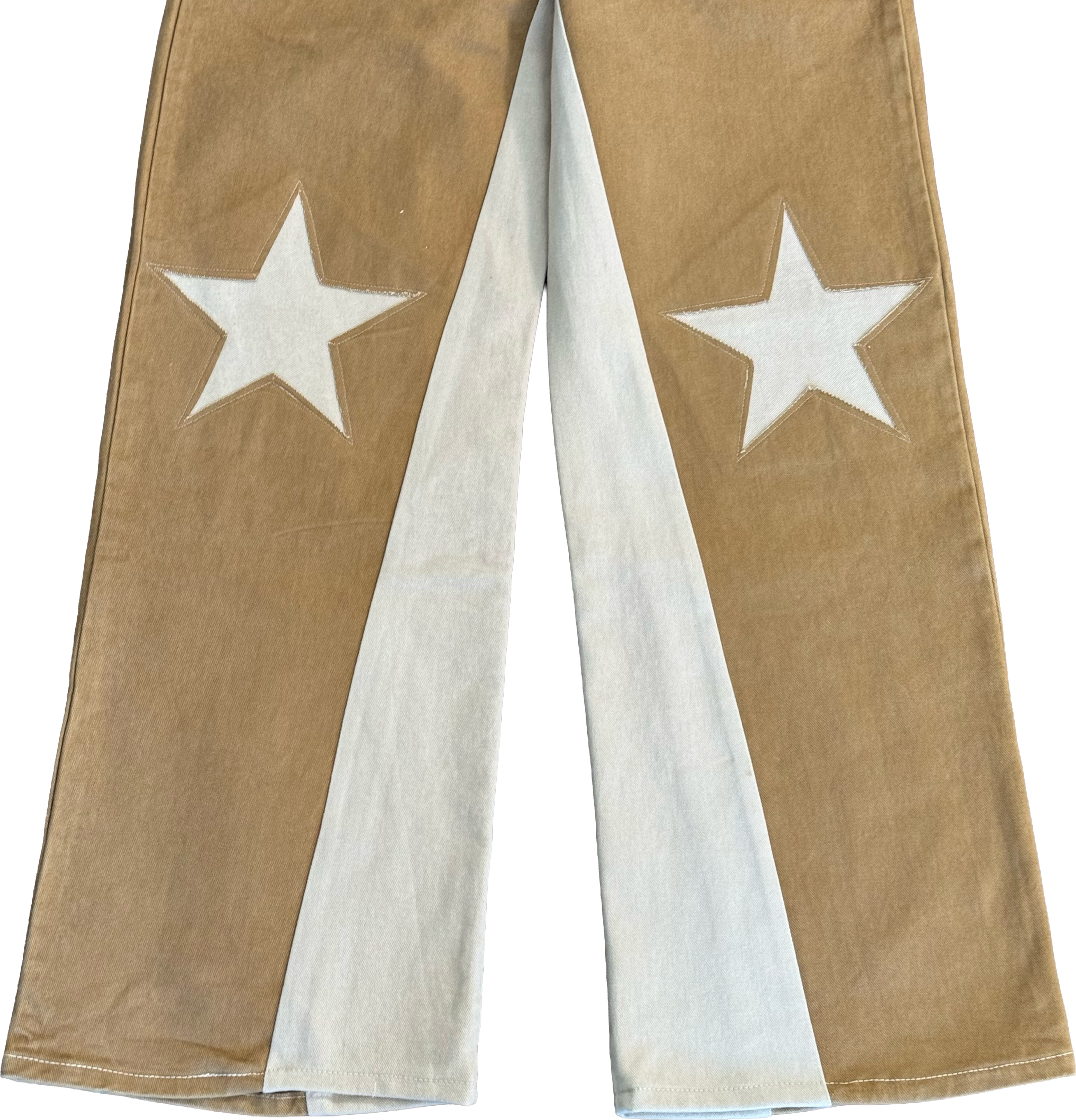Tan Star Knee Pants