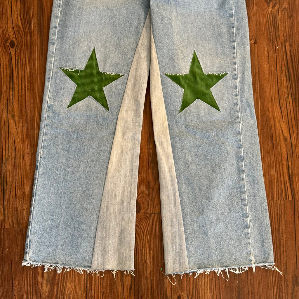 Vintage Levi's Green Star Knee Jeans