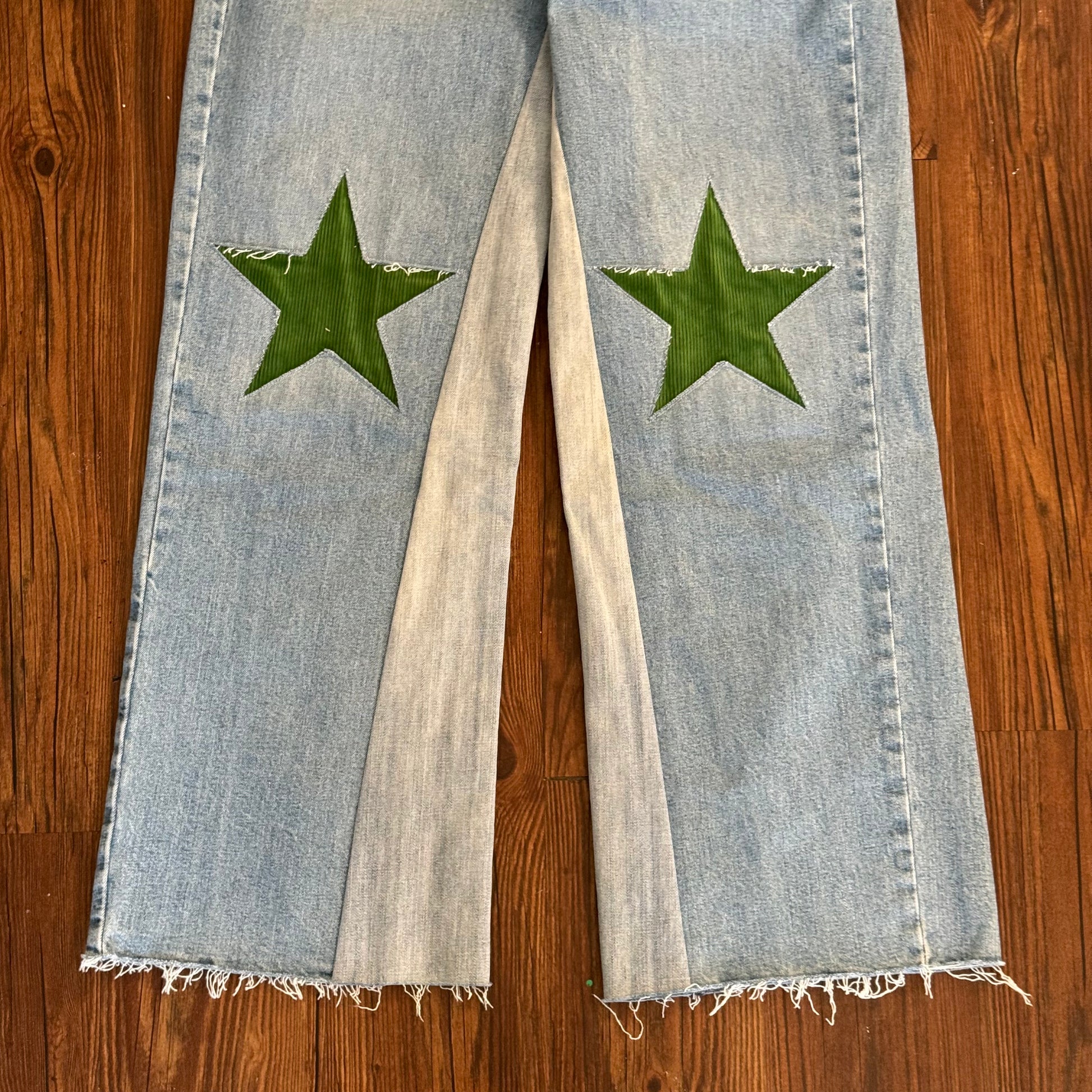 Vintage Levi's Green Star Knee Jeans