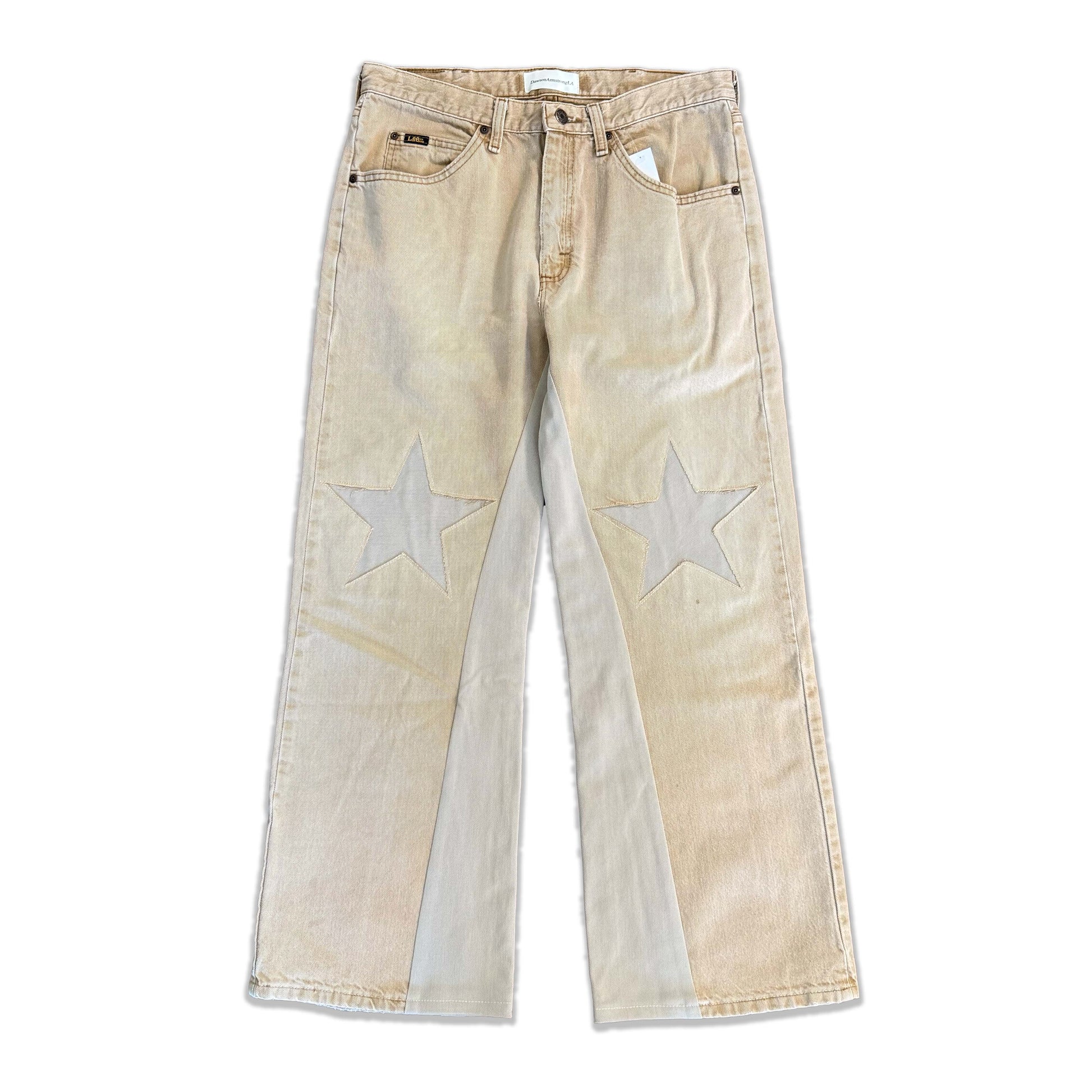Vintage Lee Khaki Star Knee Pants