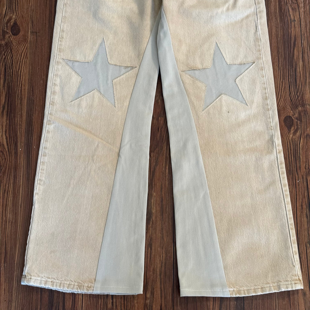 Vintage Lee Khaki Star Knee Pants
