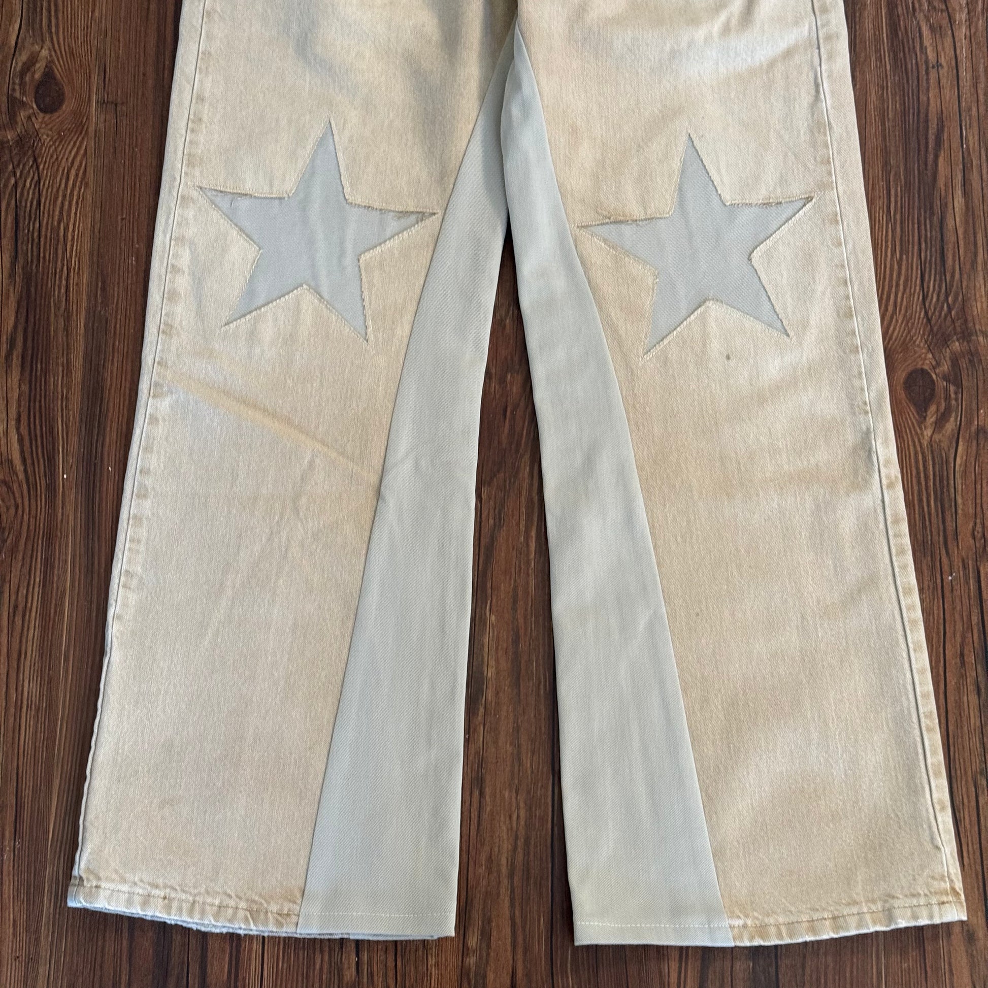 Vintage Lee Khaki Star Knee Pants