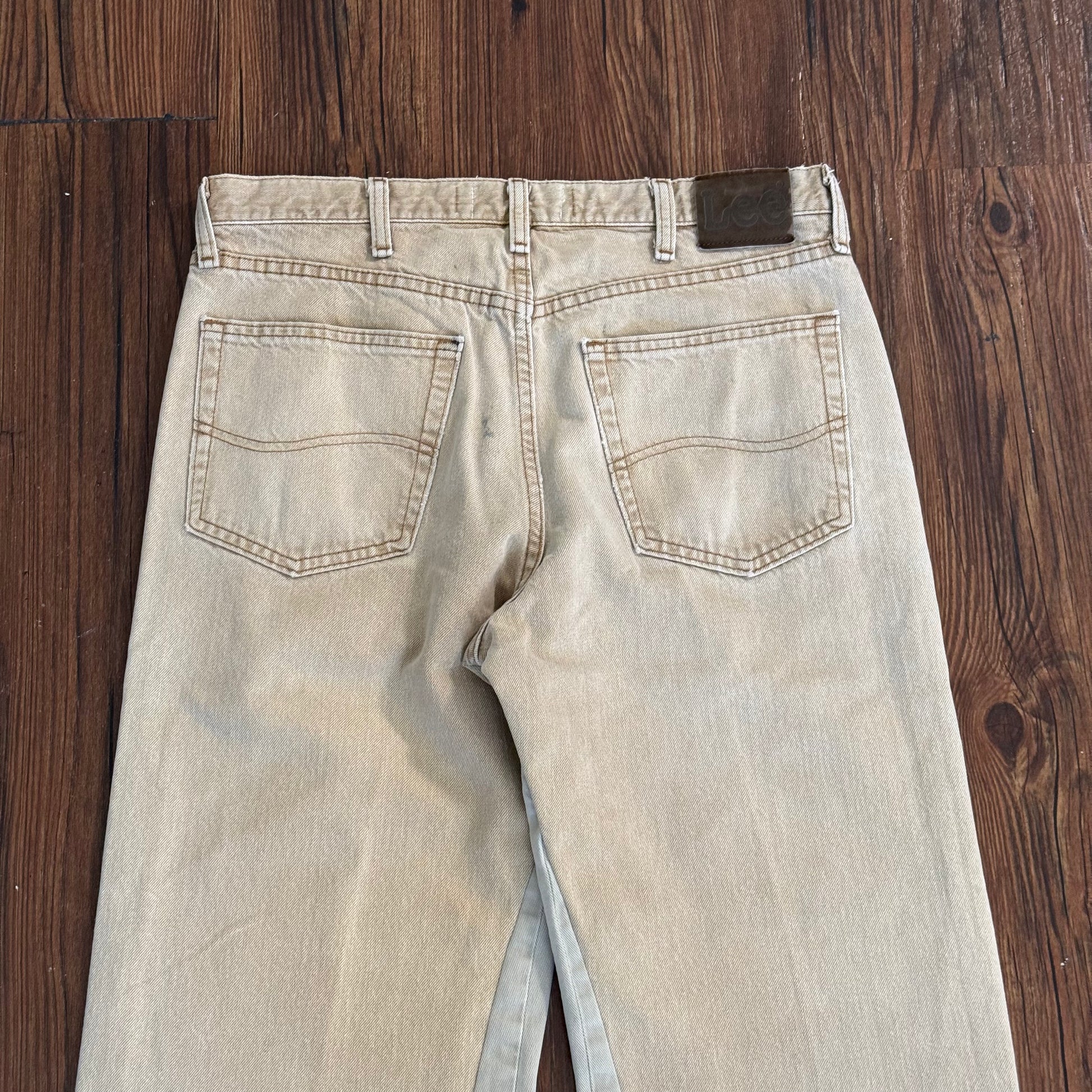 Vintage Lee Khaki Star Knee Pants