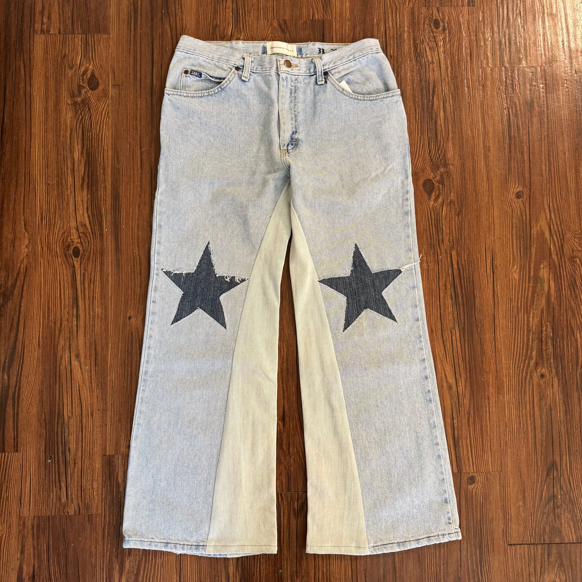 Vintage Lee Denim Star Knee Jeans