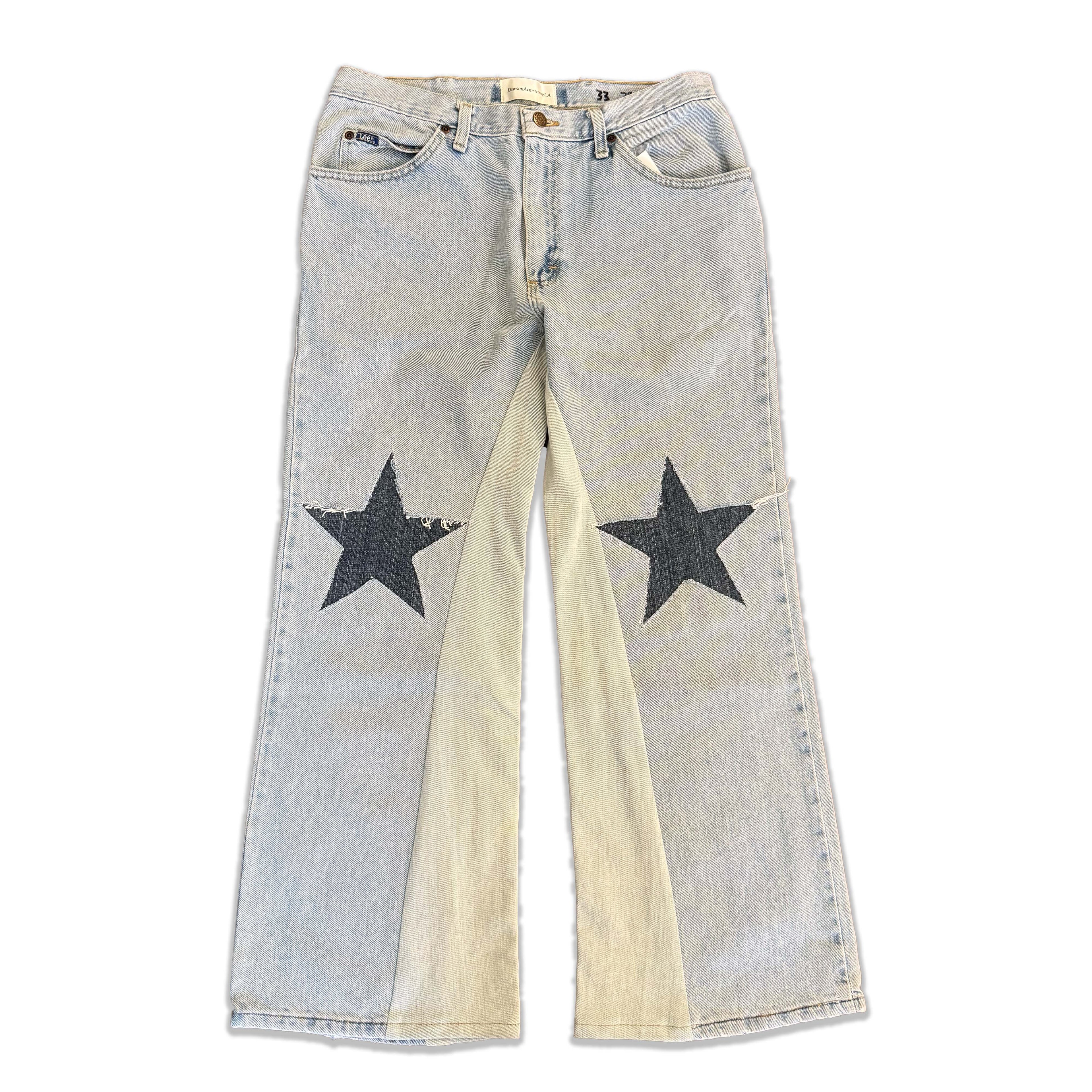 Denim Star Knee Jeans