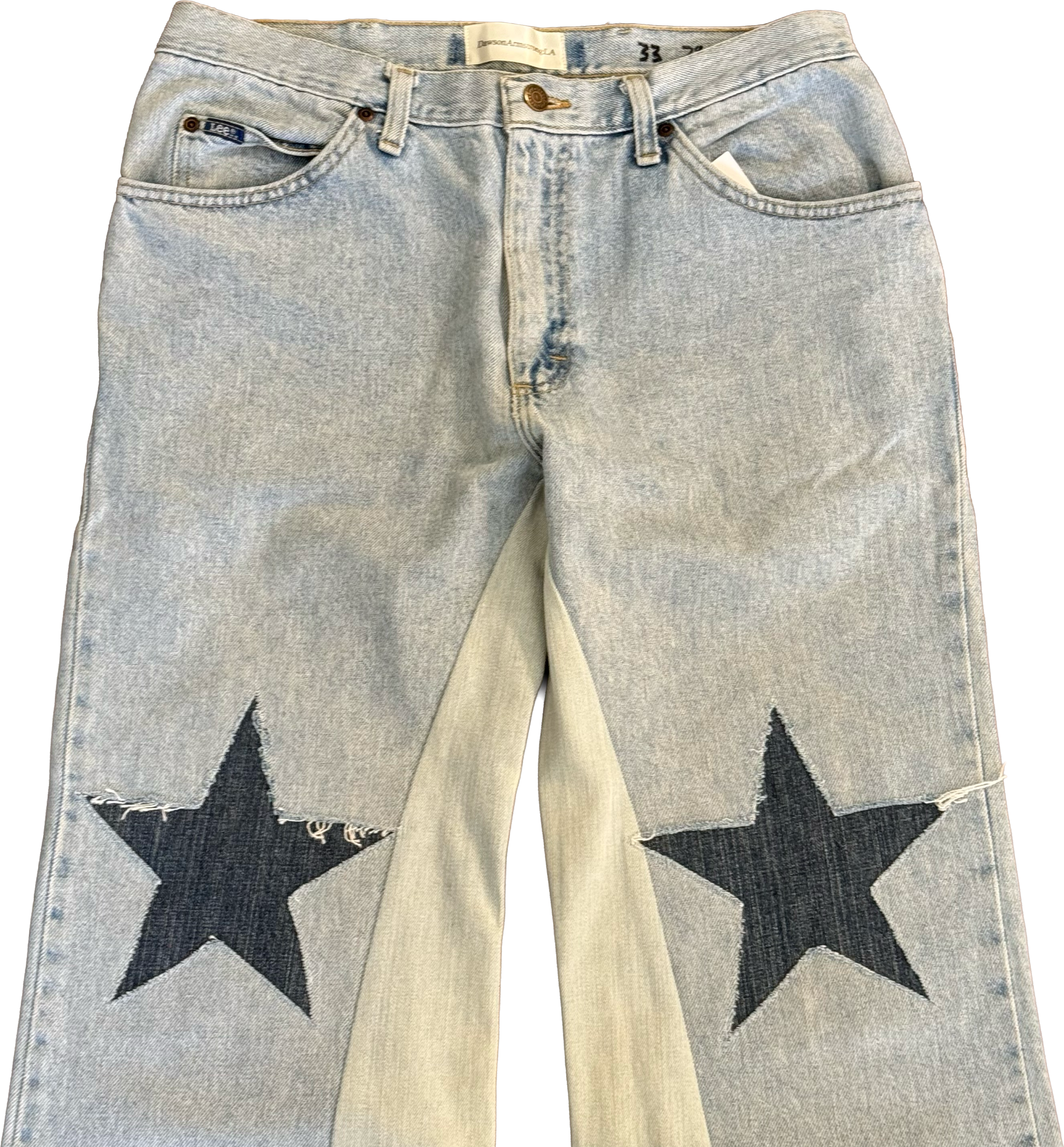 Denim Star Knee Jeans