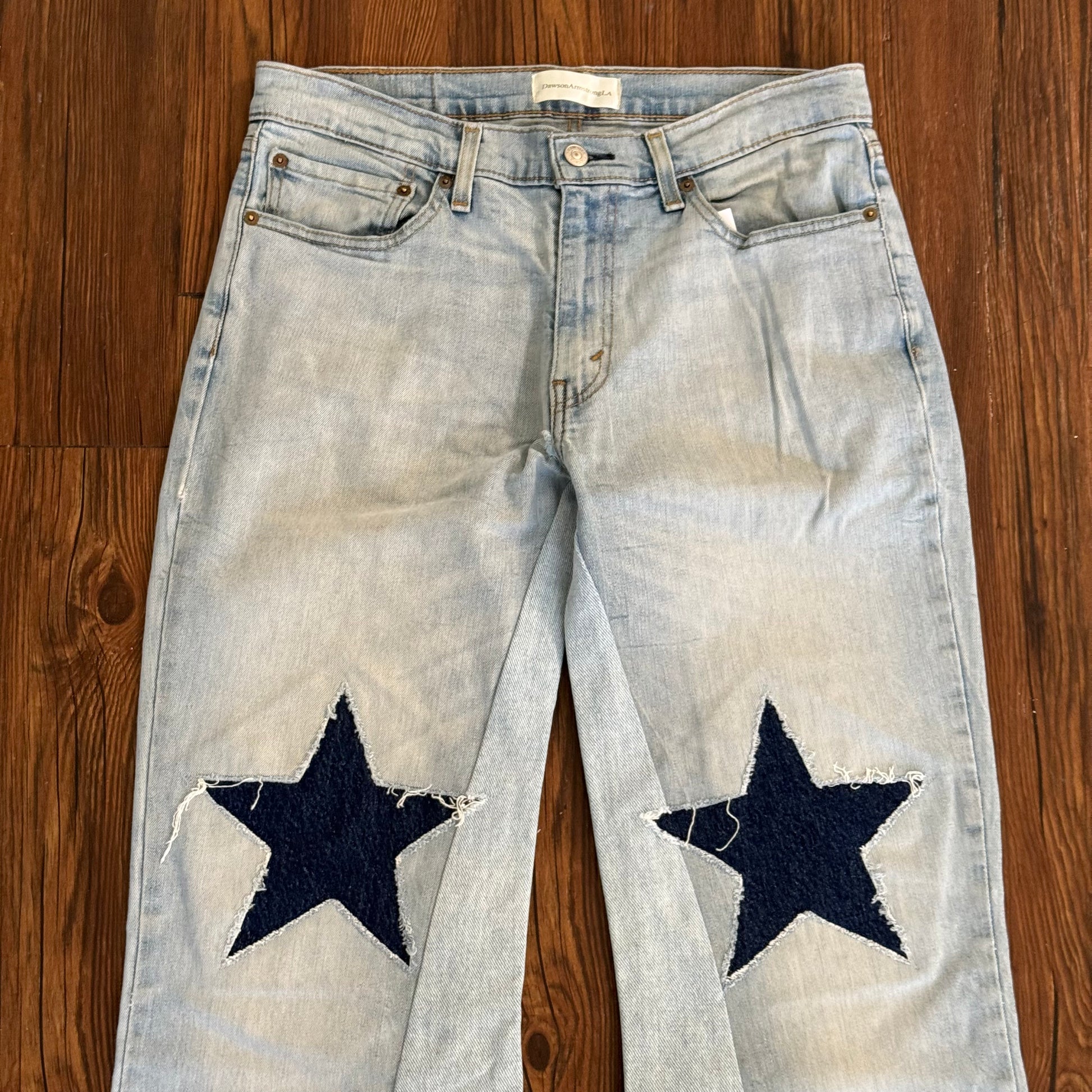 Vintage Levi's Denim Star Knee Jeans