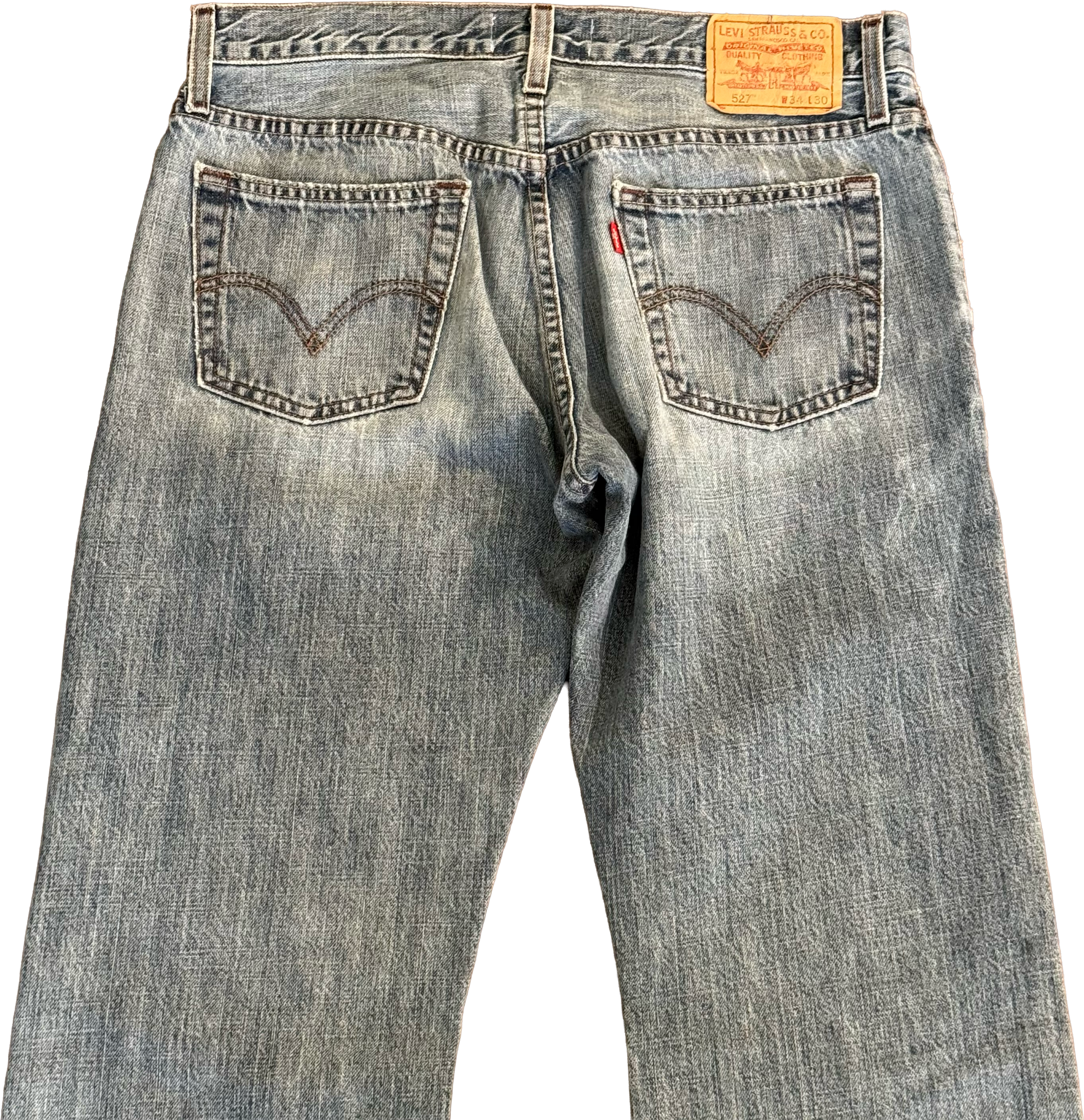 Yellow Star Knee Jeans