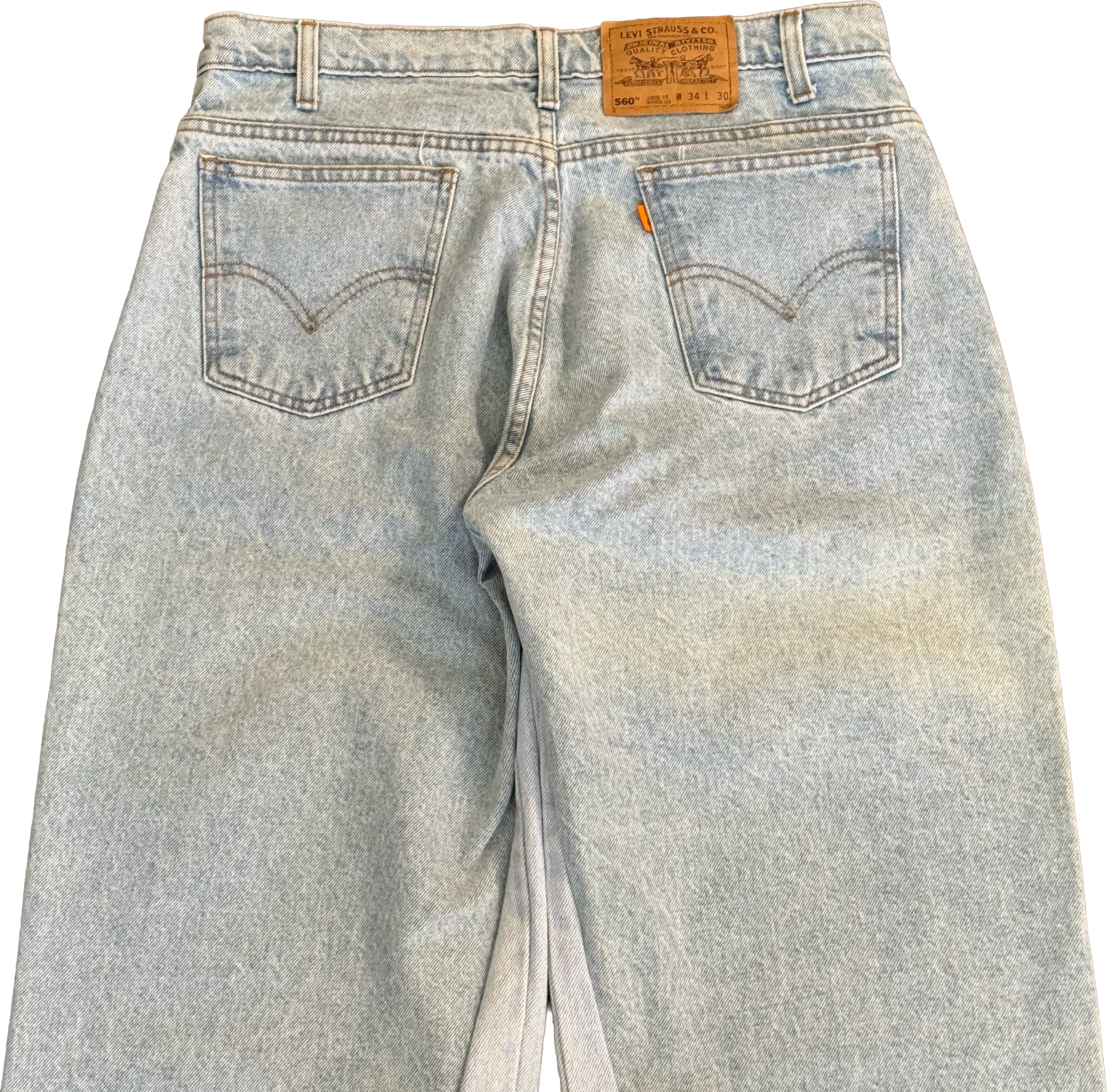 Denim Purple Star Knee Jeans