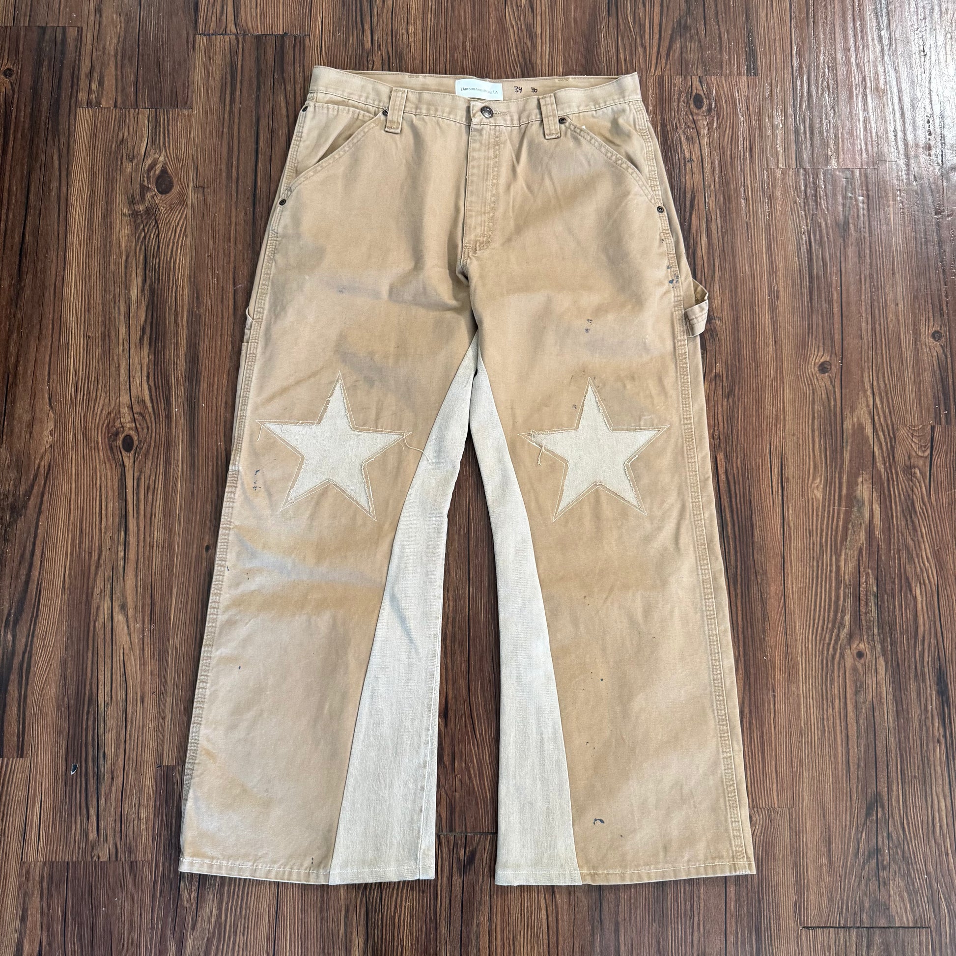 Vintage Carpenter Star Knee Pants