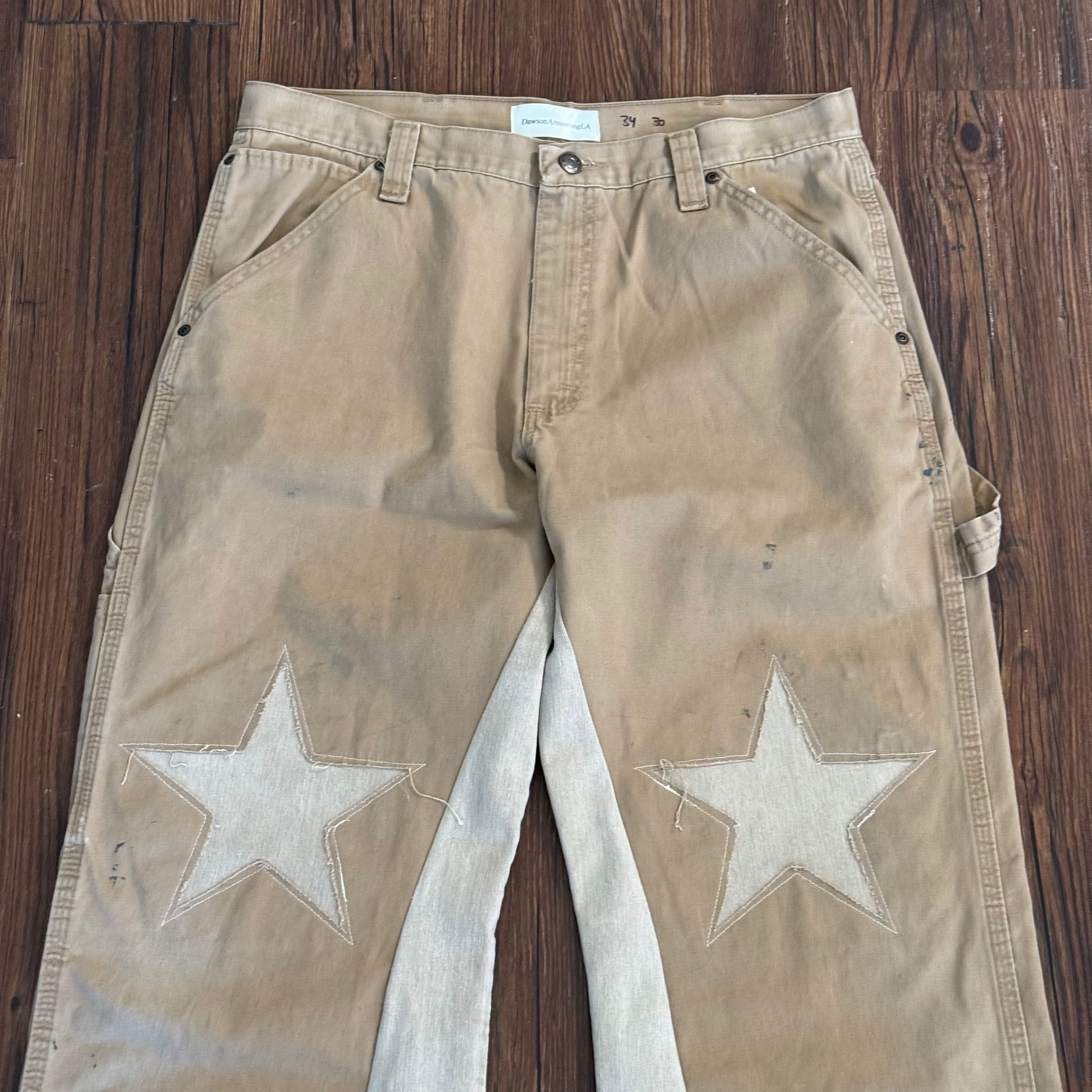 Vintage Carpenter Star Knee Pants
