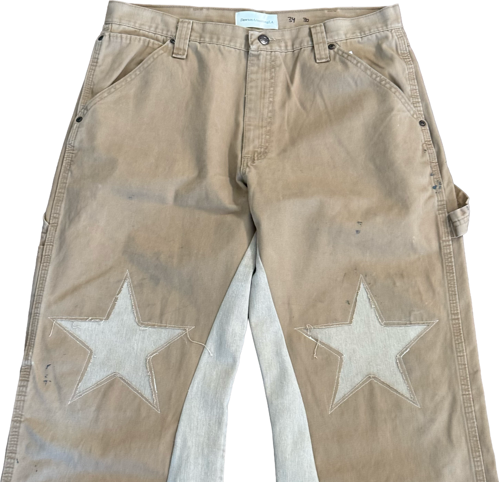Carpenter Star Knee Pants
