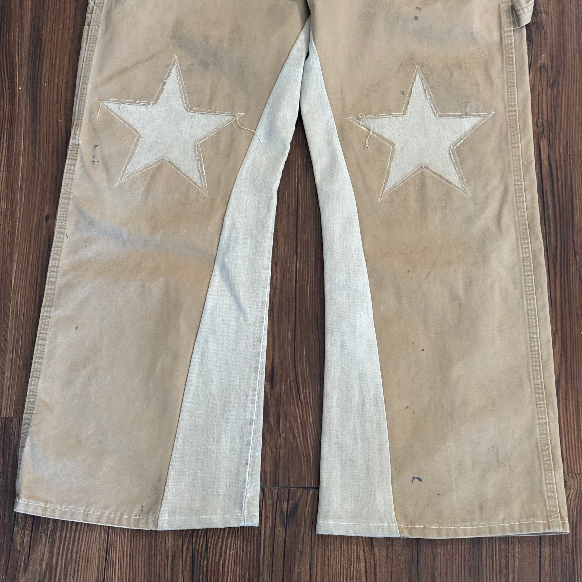 Vintage Carpenter Star Knee Pants