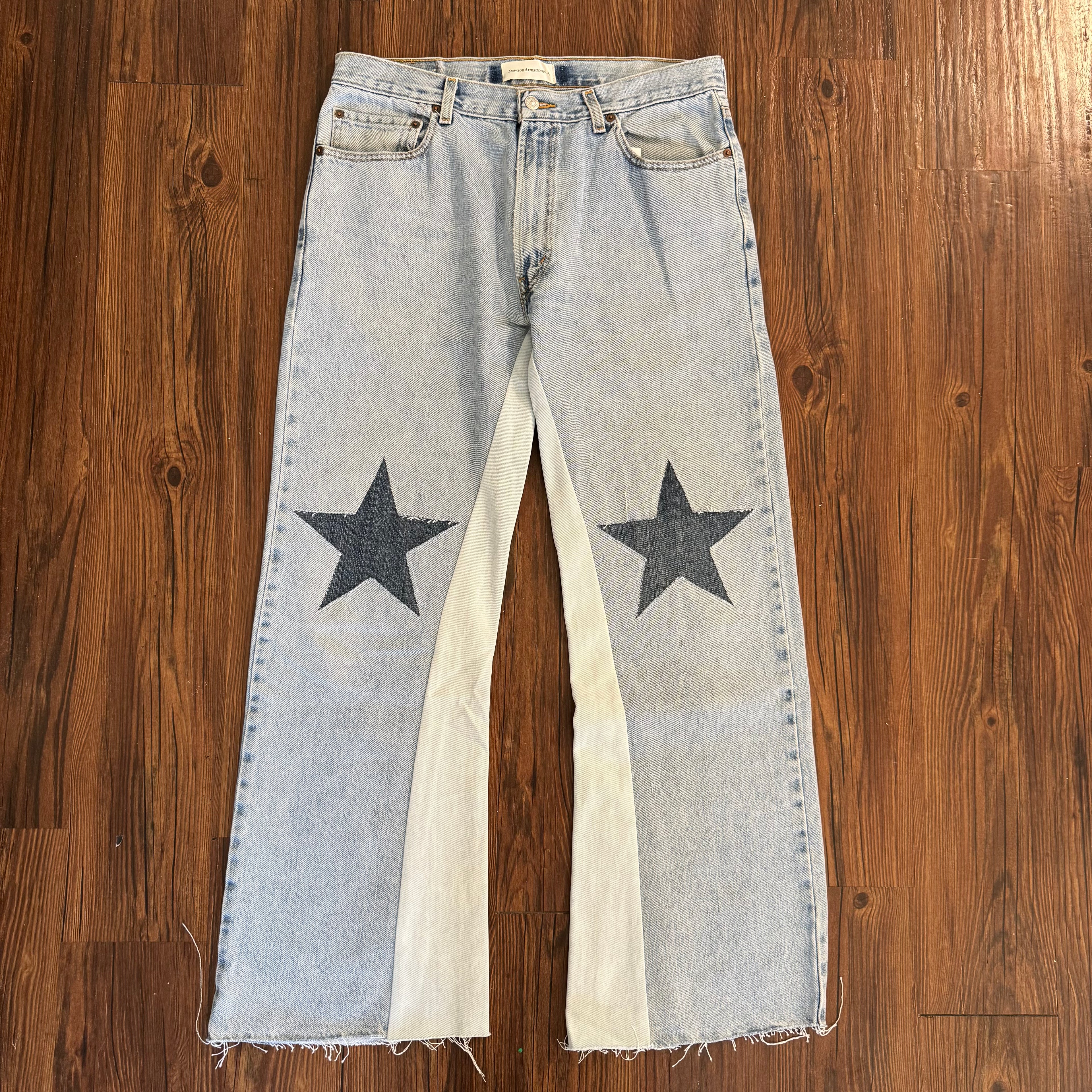 Denim Star Knee Jeans
